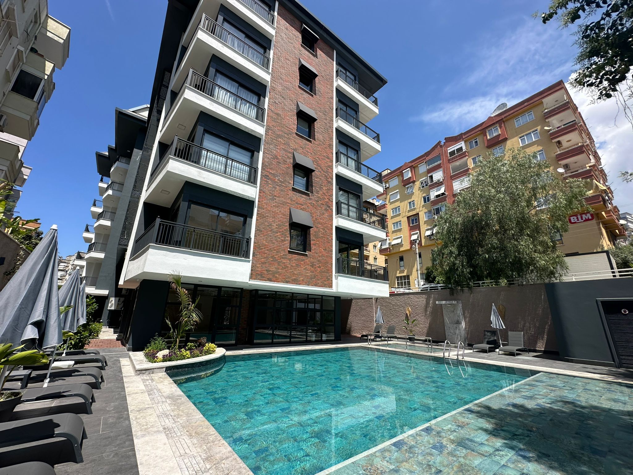 1+1 turnkey apartment in the center of Alanya - long-term rent near Keykubat Beach No. 29