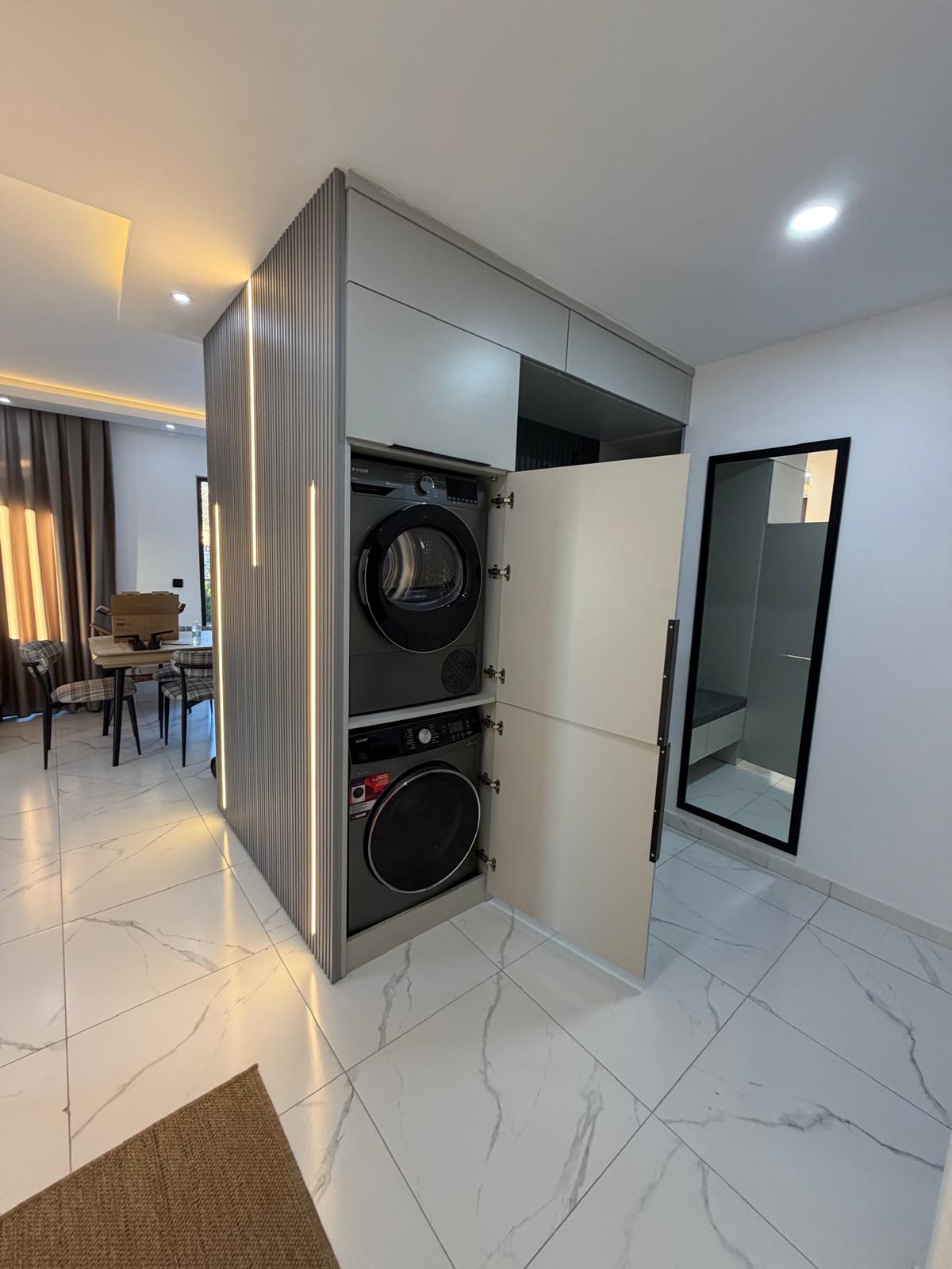 Short-term rental - 2+1 penthouse in the center of Alanya, Cleopatra Beach area No. 13
