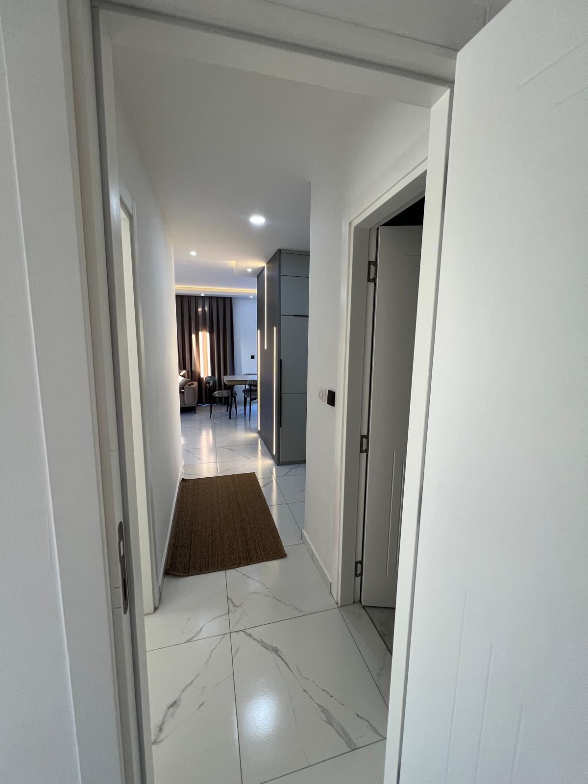 Short-term rental - 2+1 penthouse in the center of Alanya, Cleopatra Beach area No. 13