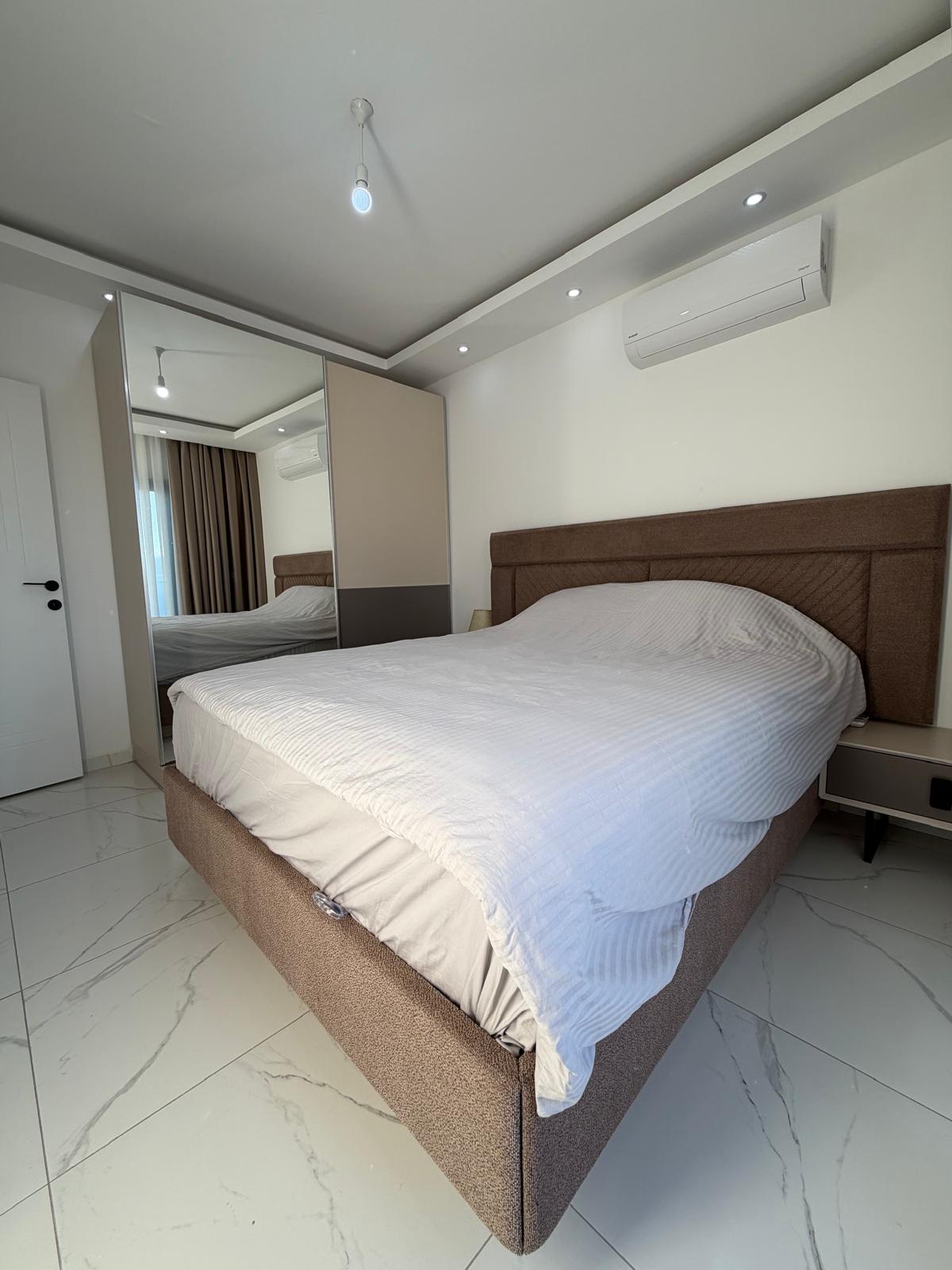 Short-term rental - 2+1 penthouse in the center of Alanya, Cleopatra Beach area No. 13