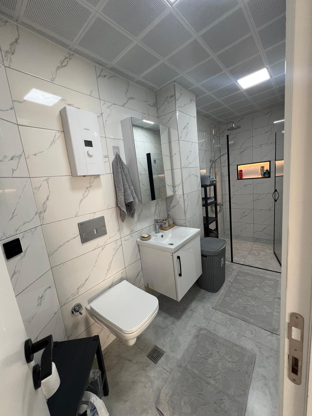 Short-term rental - 2+1 penthouse in the center of Alanya, Cleopatra Beach area No. 13