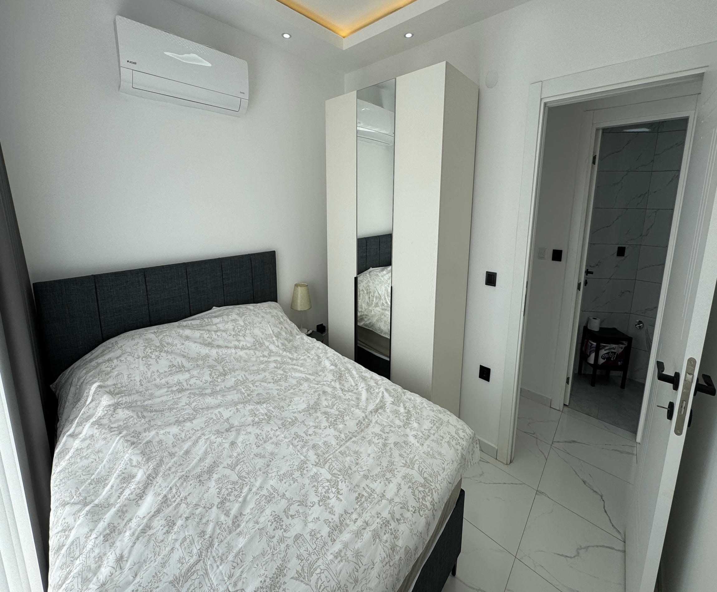 Short-term rental - 2+1 penthouse in the center of Alanya, Cleopatra Beach area No. 13