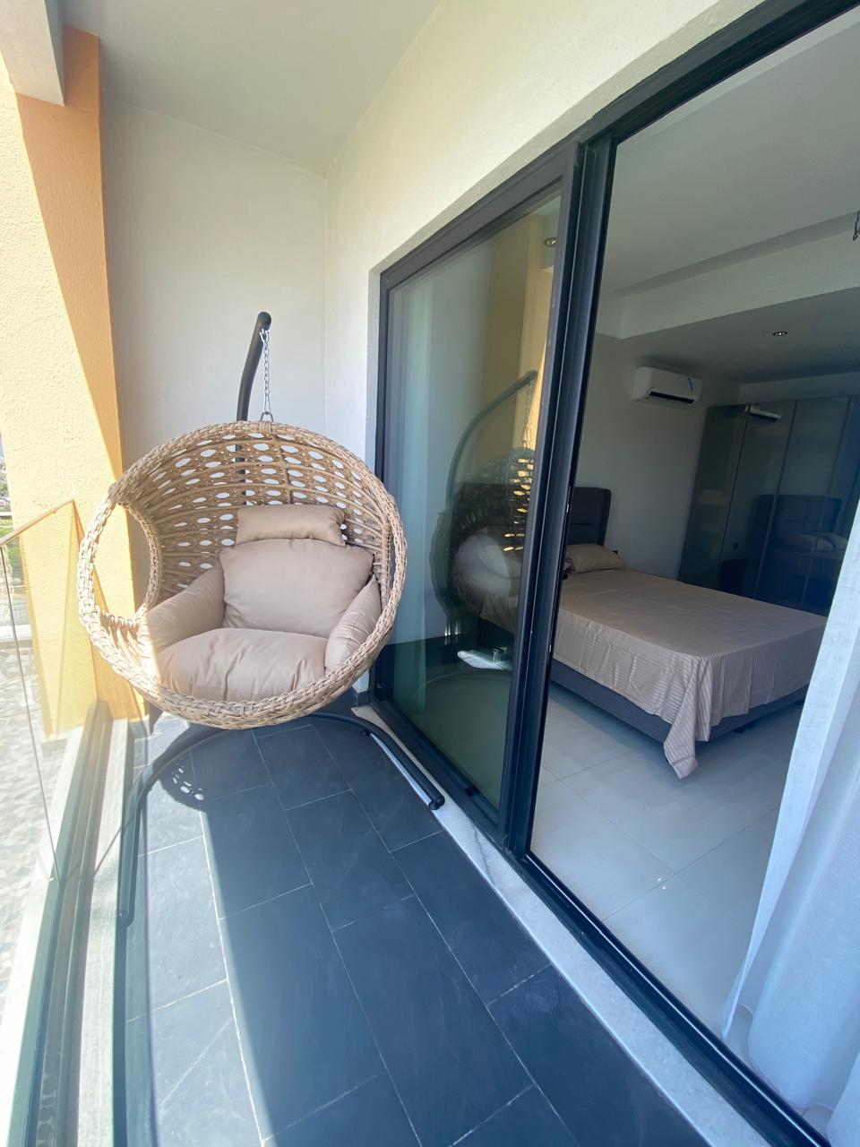 Alanya, Türkler Bölgesi - A8 Otel Kompleksi'nde Kiralık 2+1 Bahçeli Dubleks Daire