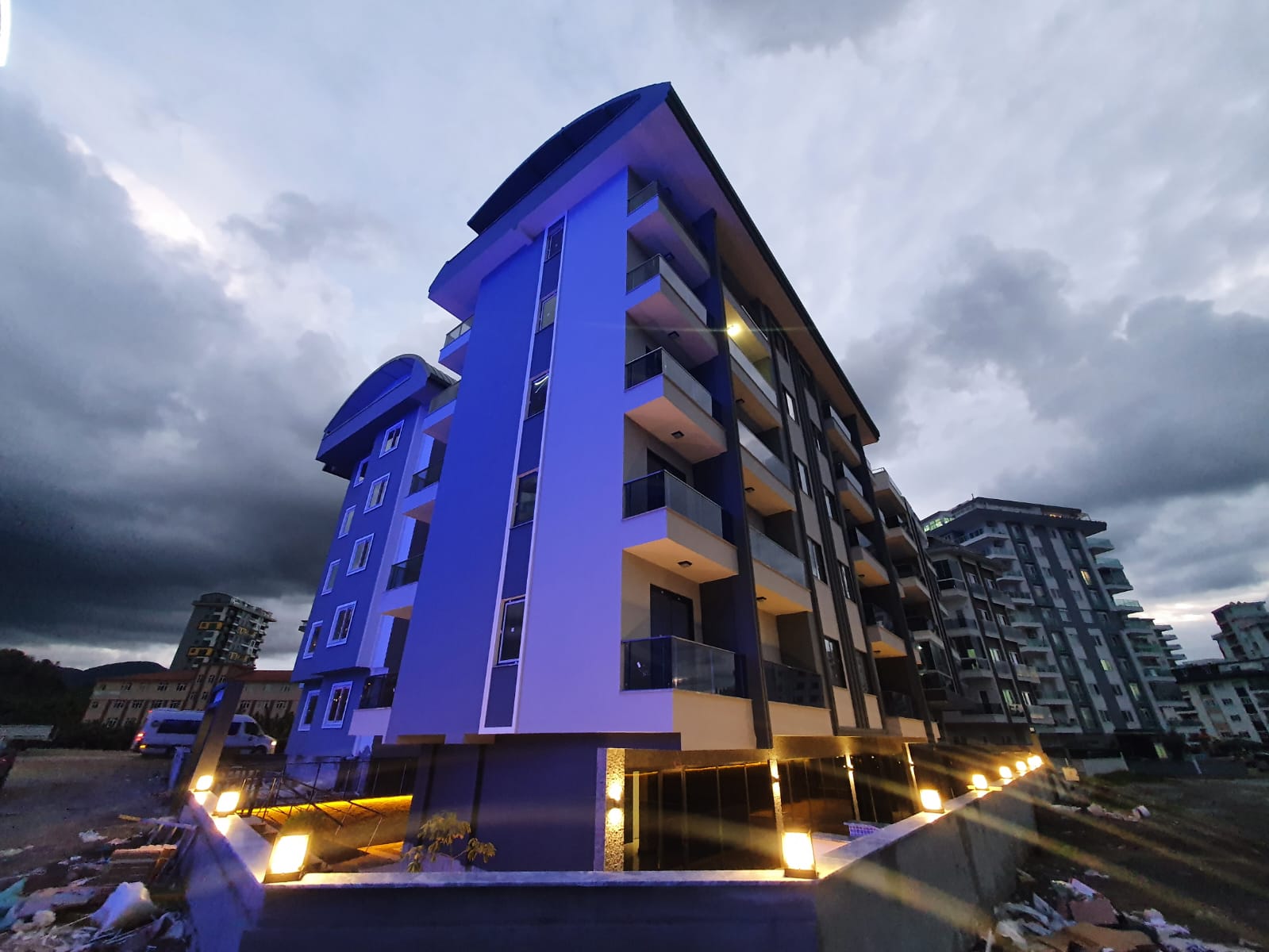 1+1 Apartment for Rent in Mahmutlar – 55 m², Ready for Occupancy No. 8