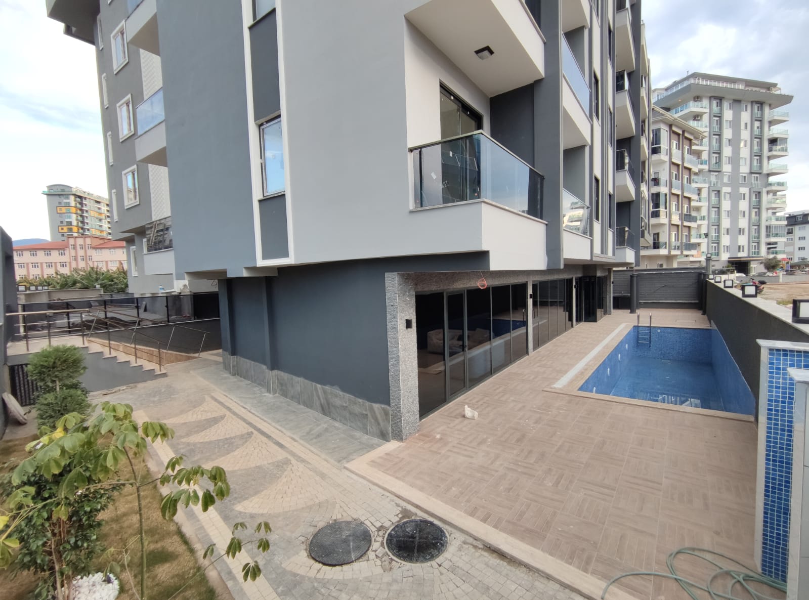 1+1 Apartment for Rent in Mahmutlar – 55 m², Ready for Occupancy No. 8