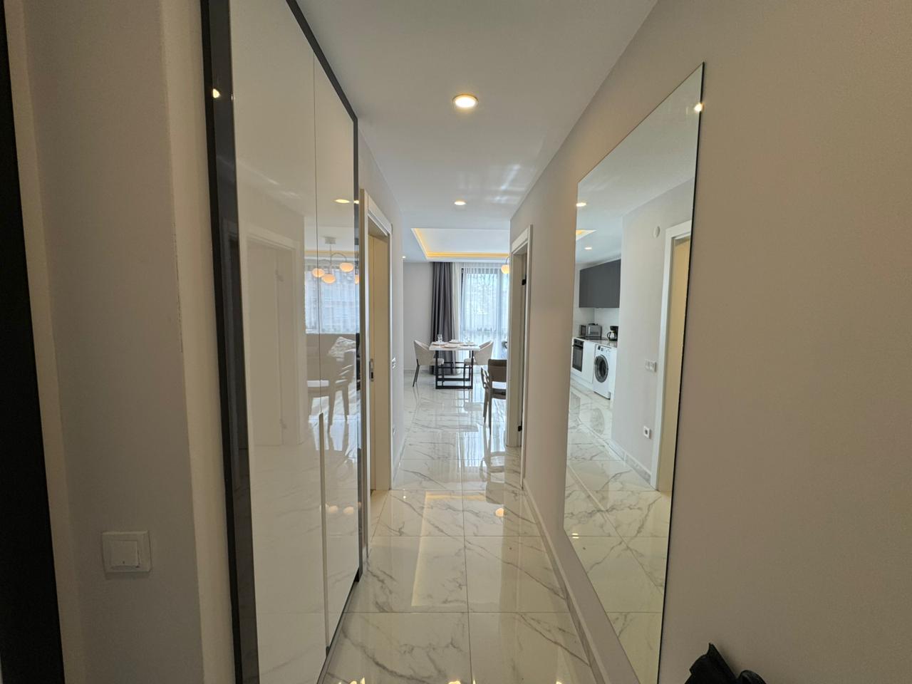 Long-term rent 1+1 in the center of Alanya - 300 m to Cleopatra Beach No. 12