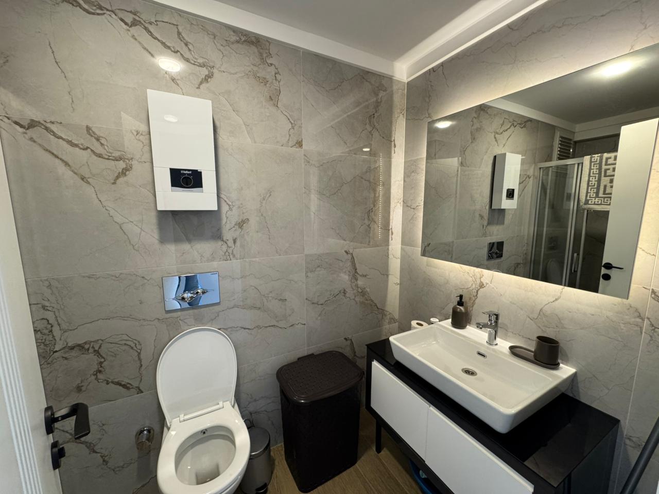 Long-term rent 1+1 in the center of Alanya - 300 m to Cleopatra Beach No. 12