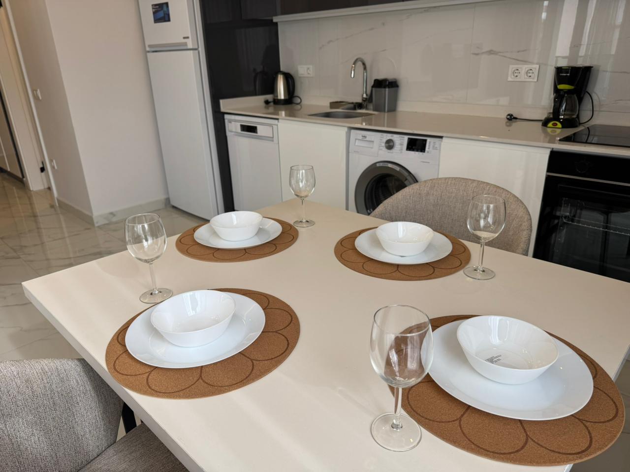 Long-term rent 1+1 in the center of Alanya - 300 m to Cleopatra Beach No. 12