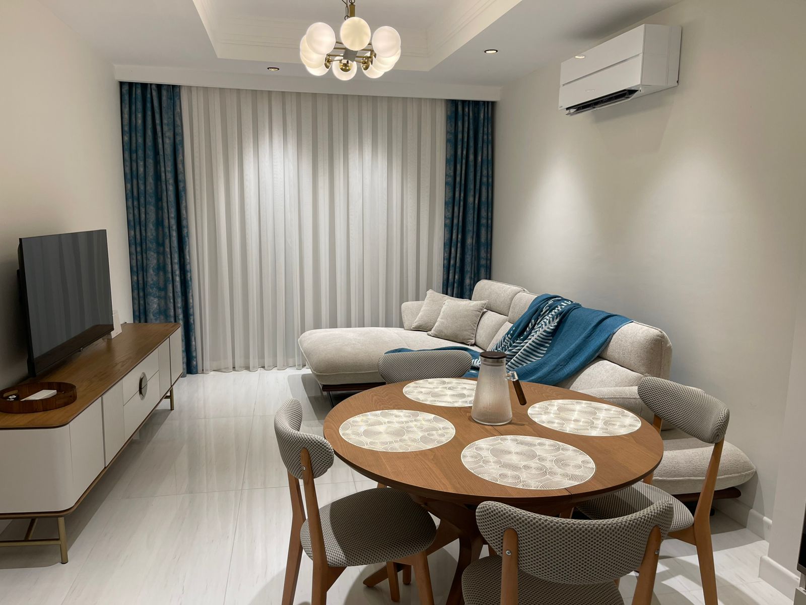 Alanya, Türkler - Lüks Otel Kompleksi C3-47'de Kiralık 2+1 Daire