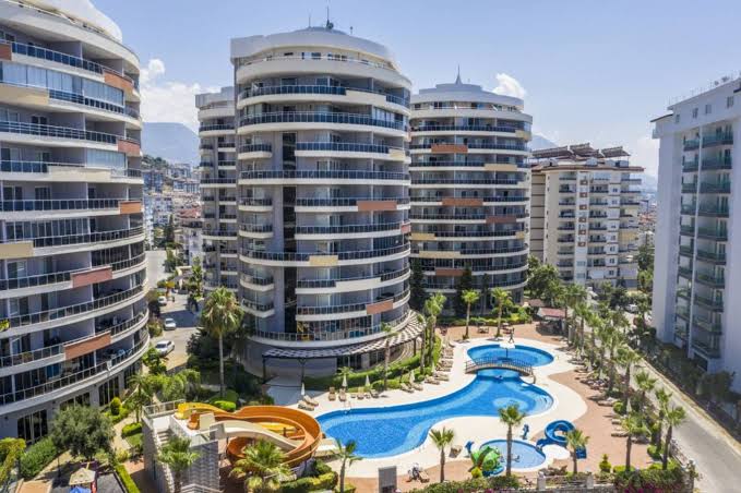 Квартира 1+1 в Джикджилли - 75 м², меблирована, остеклённый балкон