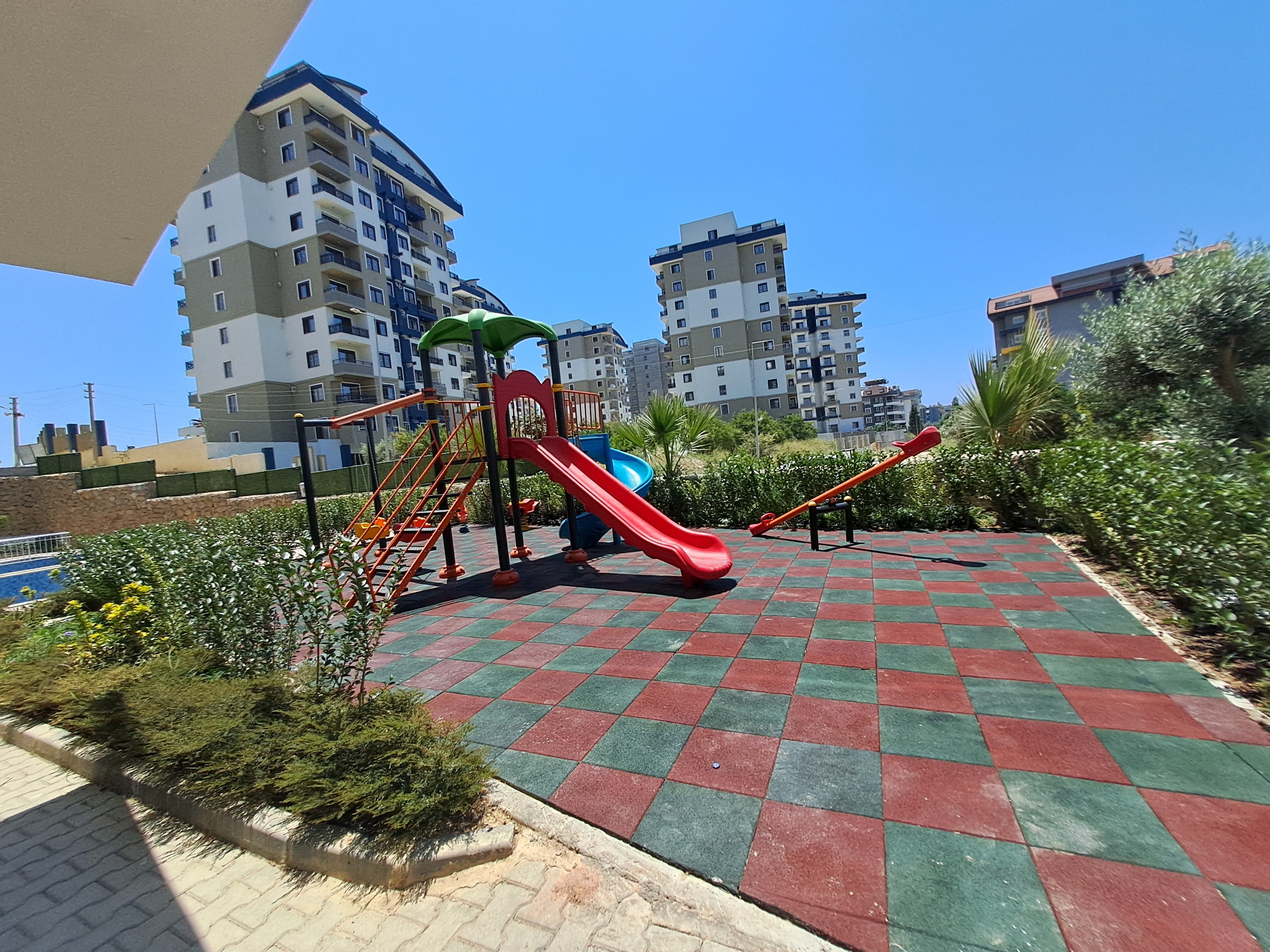 Квартира 1+1 в Авсалларе - от собственника, с мебелью и видом на море