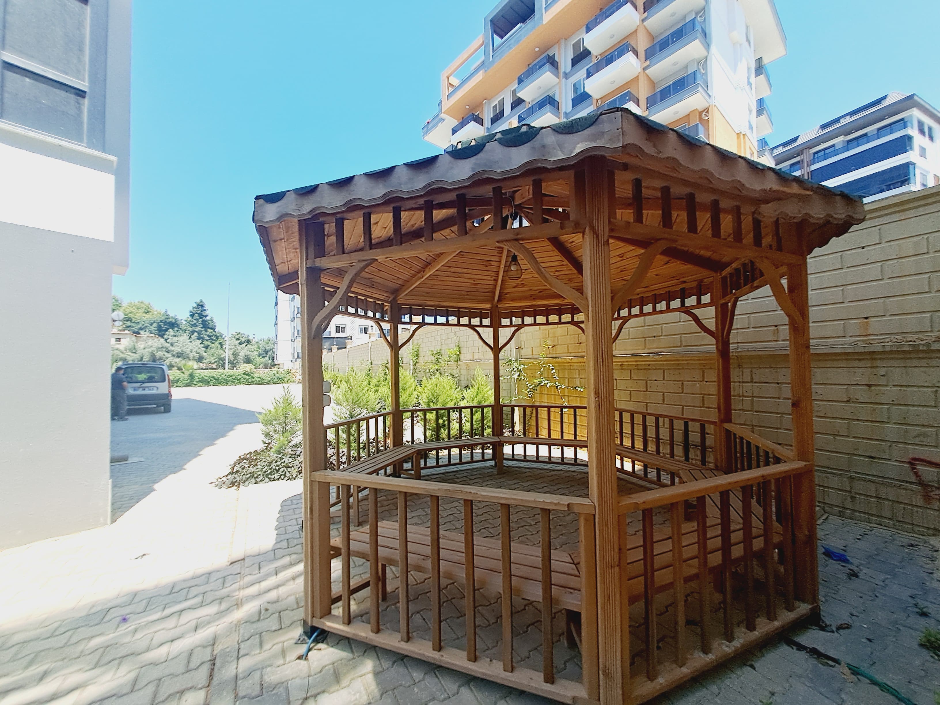 Квартира 1+1 в Авсалларе - от собственника, с мебелью и видом на море