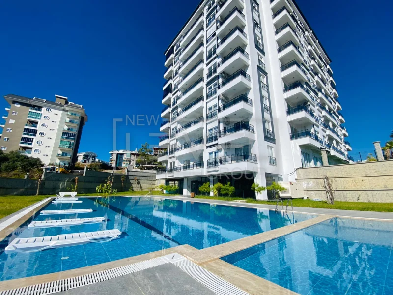 Alanya property with a short-term rental license - 1+1 apartment in the Avsallar area