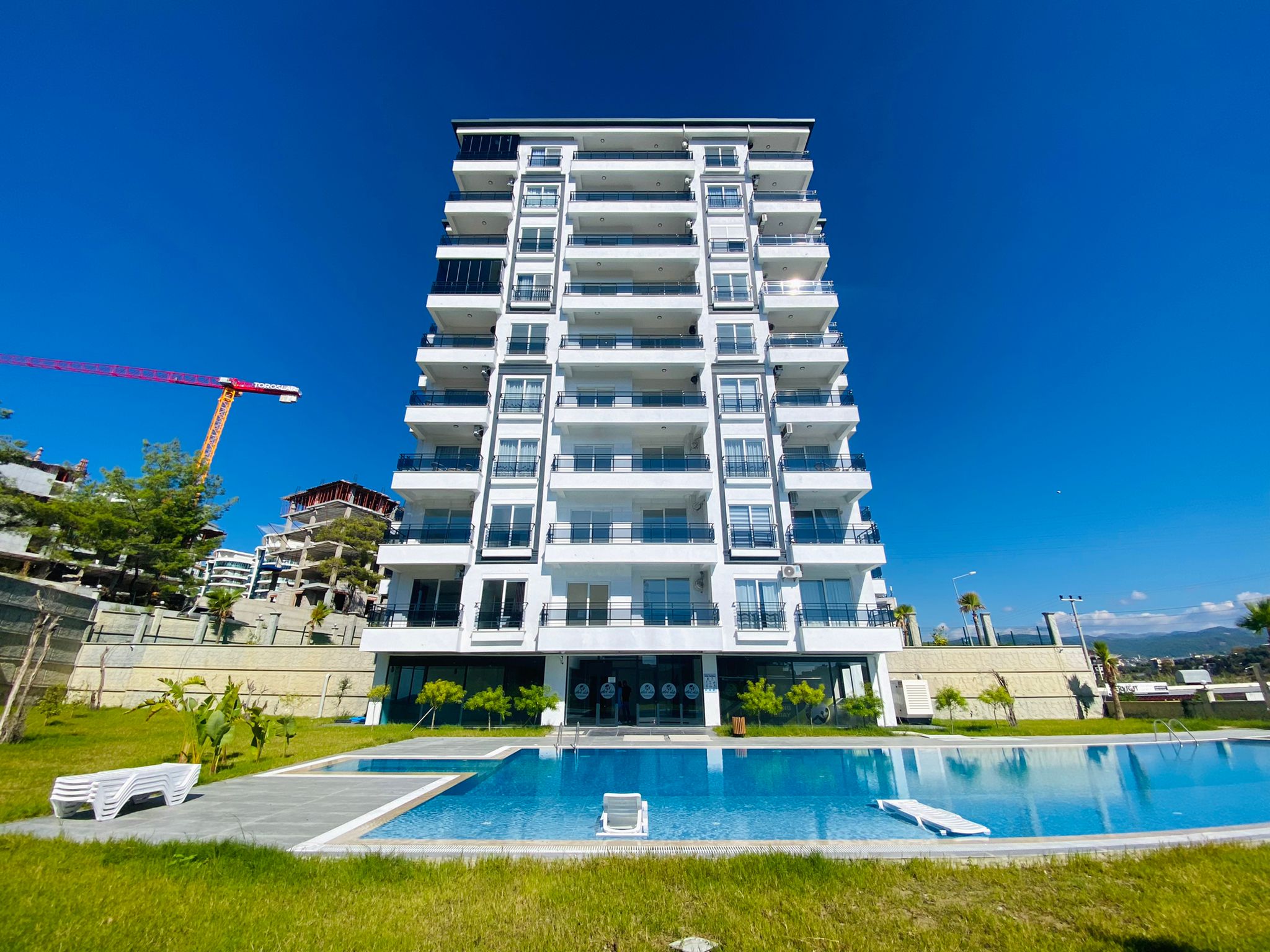 Alanya property with a short-term rental license - 1+1 apartment in the Avsallar area
