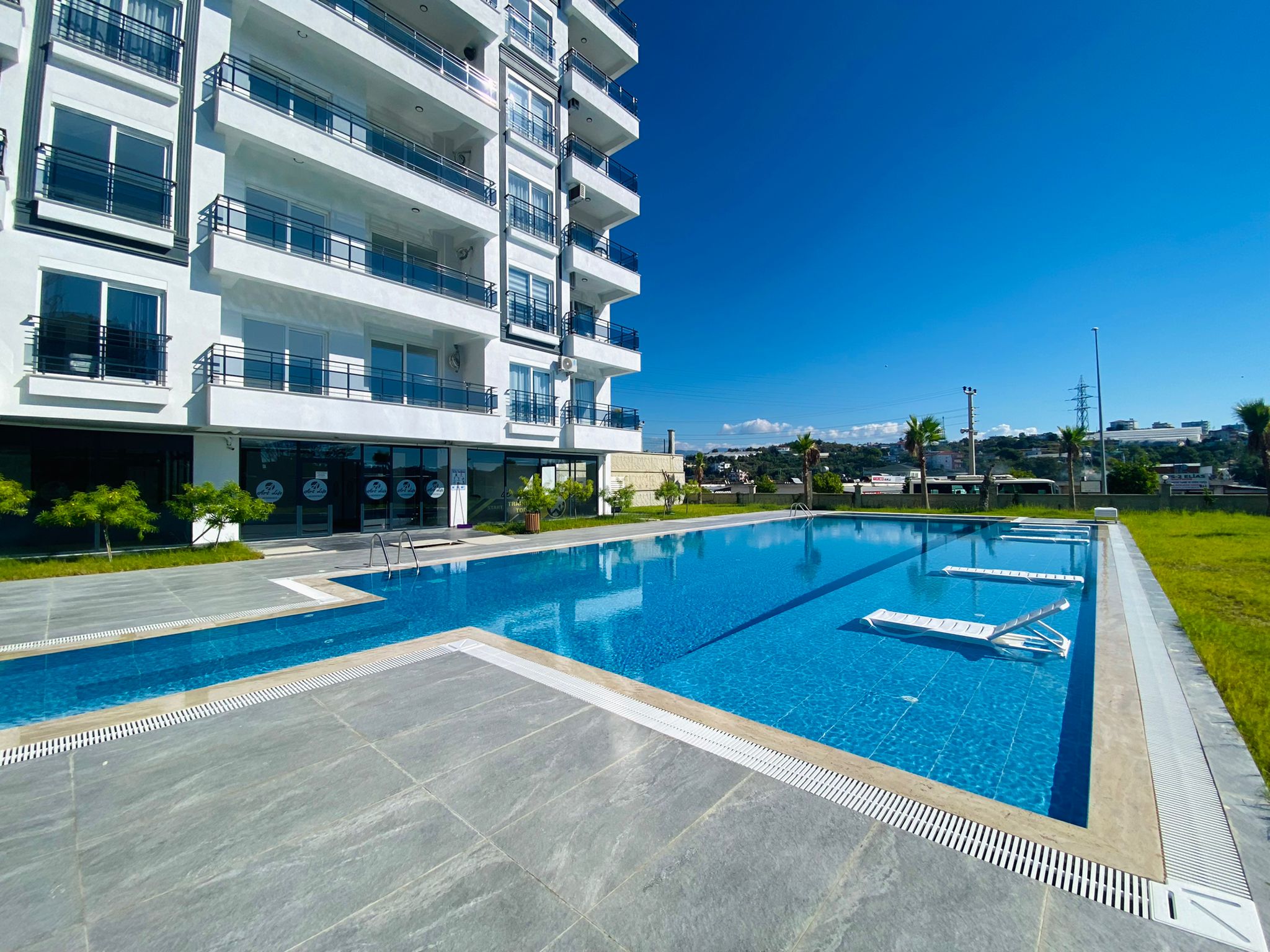 Alanya property with a short-term rental license - 1+1 apartment in the Avsallar area