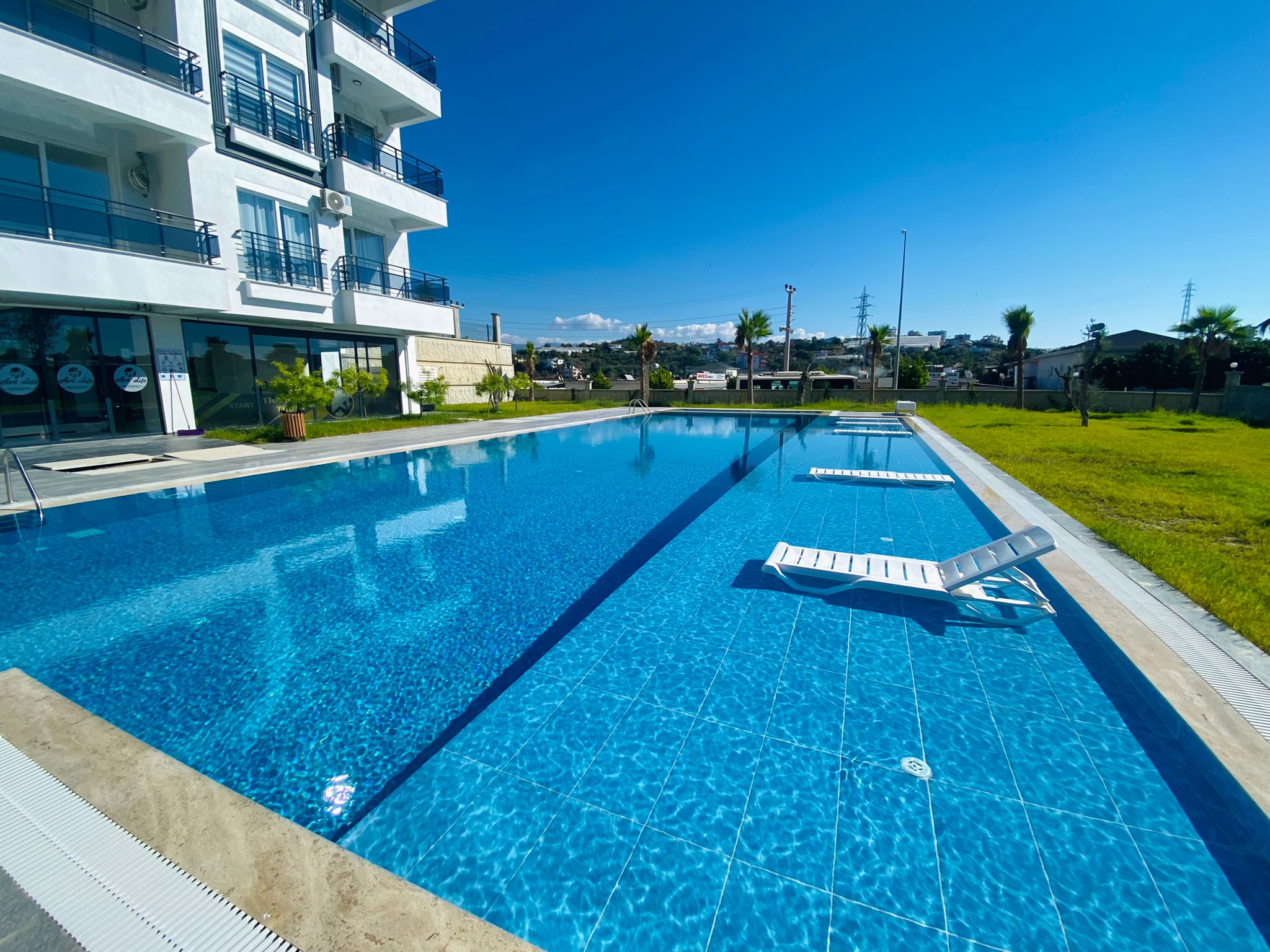 Alanya property with a short-term rental license - 1+1 apartment in the Avsallar area