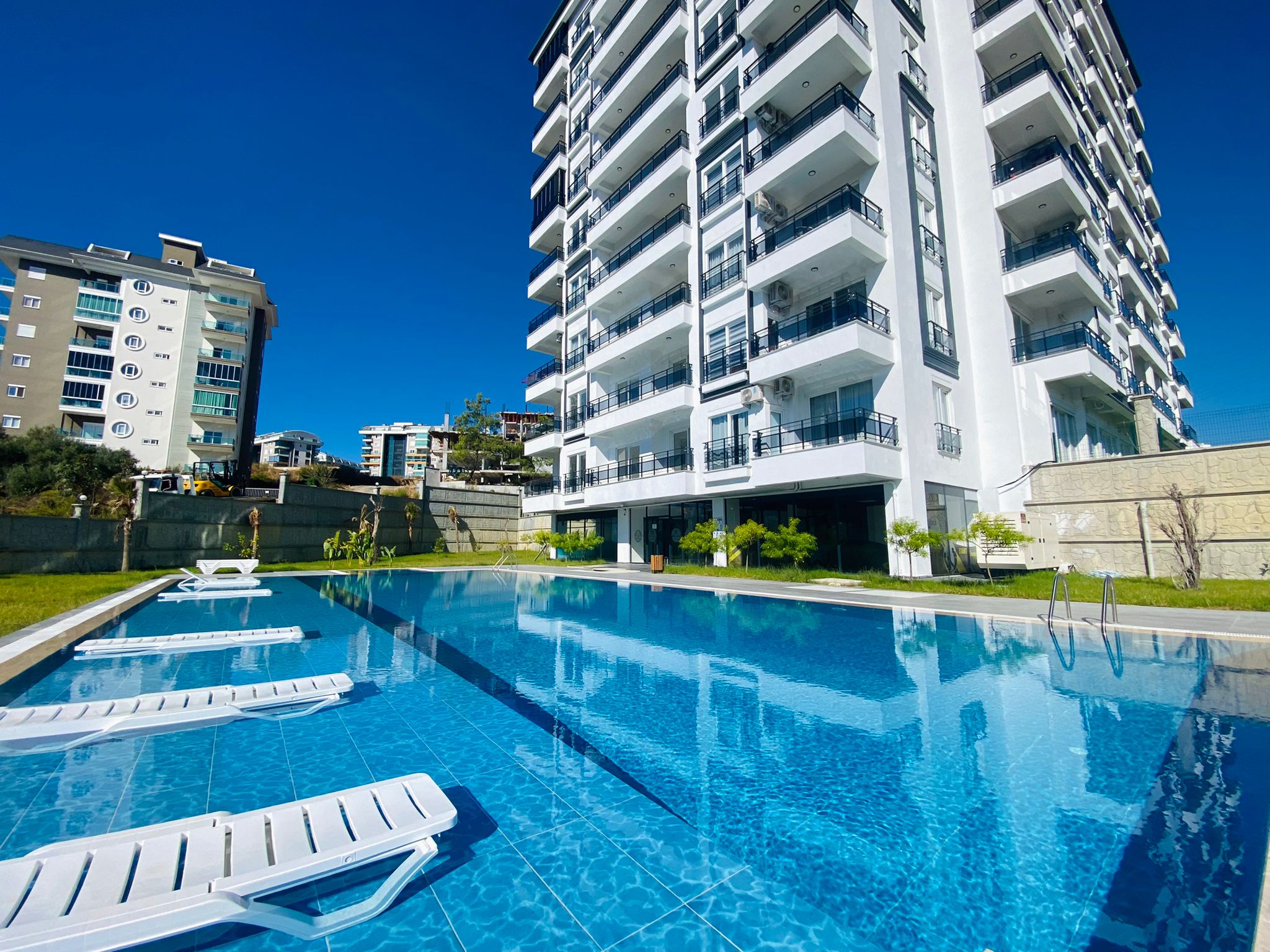 Alanya property with a short-term rental license - 1+1 apartment in the Avsallar area