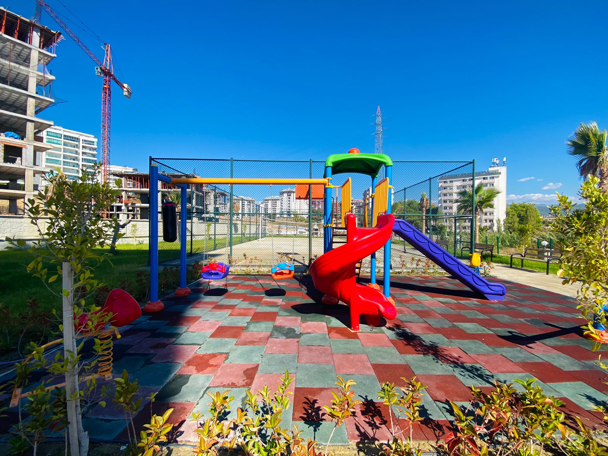 Alanya property with a short-term rental license - 1+1 apartment in the Avsallar area