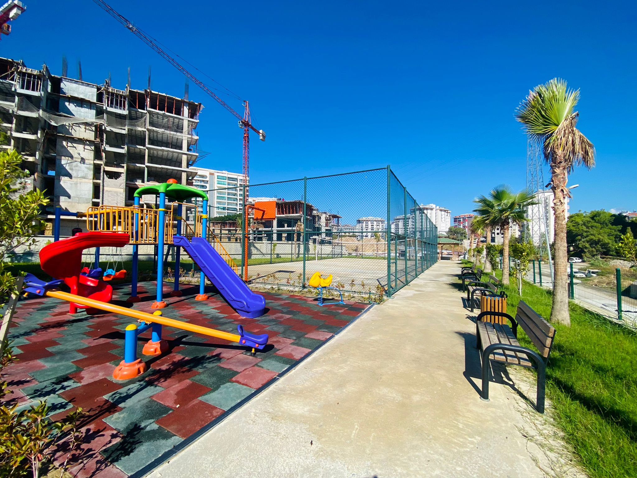 Alanya property with a short-term rental license - 1+1 apartment in the Avsallar area