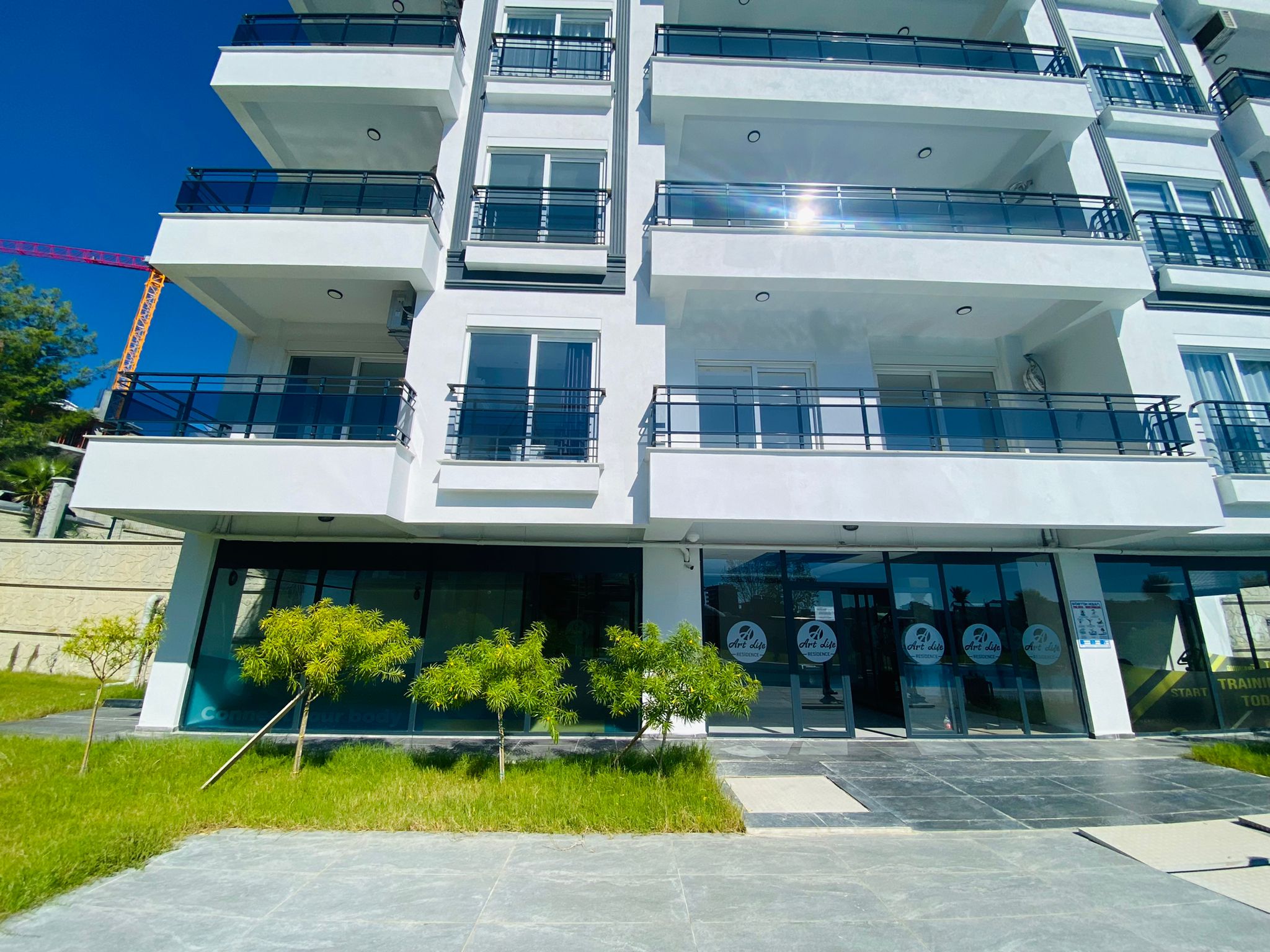Alanya property with a short-term rental license - 1+1 apartment in the Avsallar area