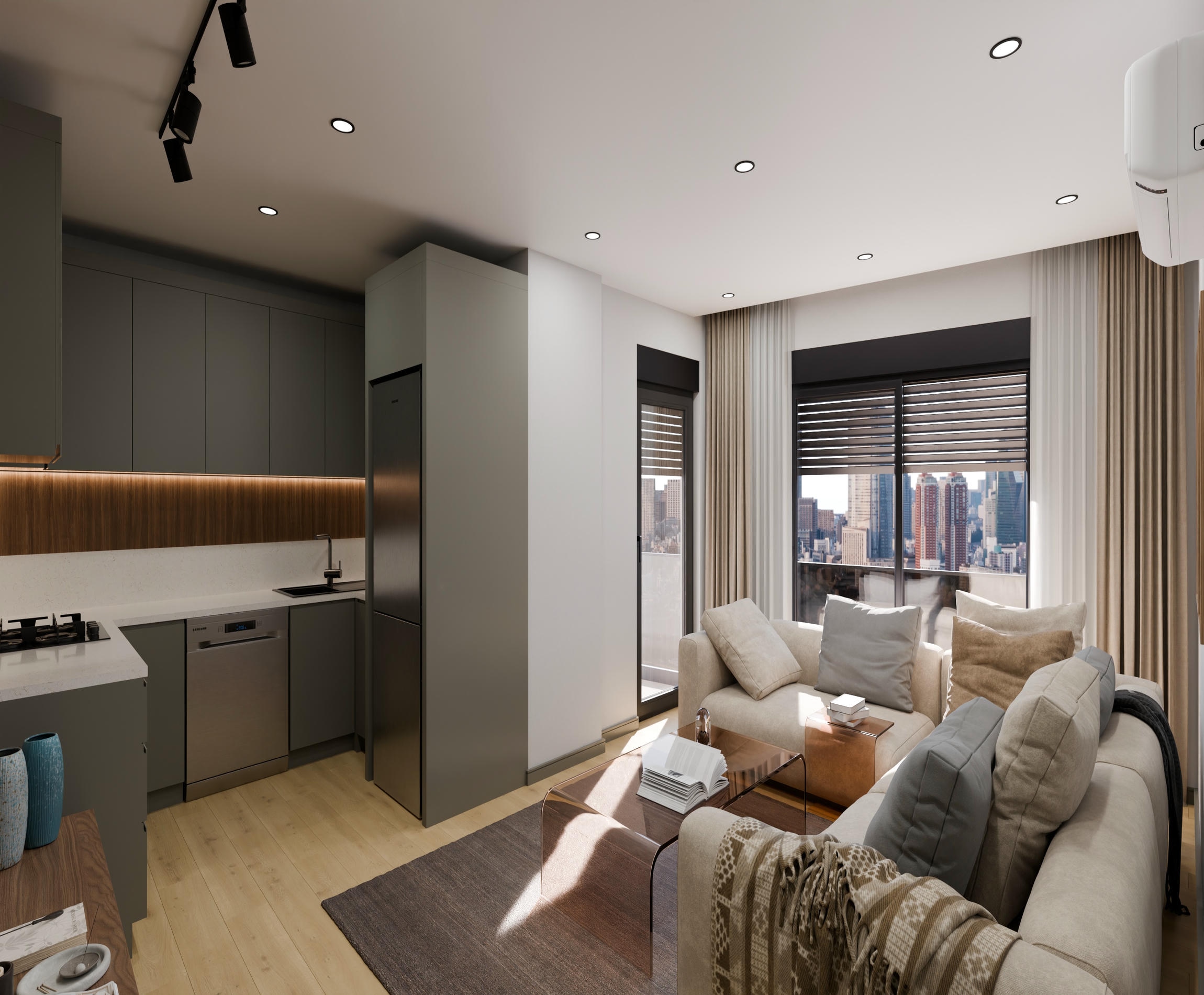Apartments with installment plans from the developer in Antalya, Muratpaşa