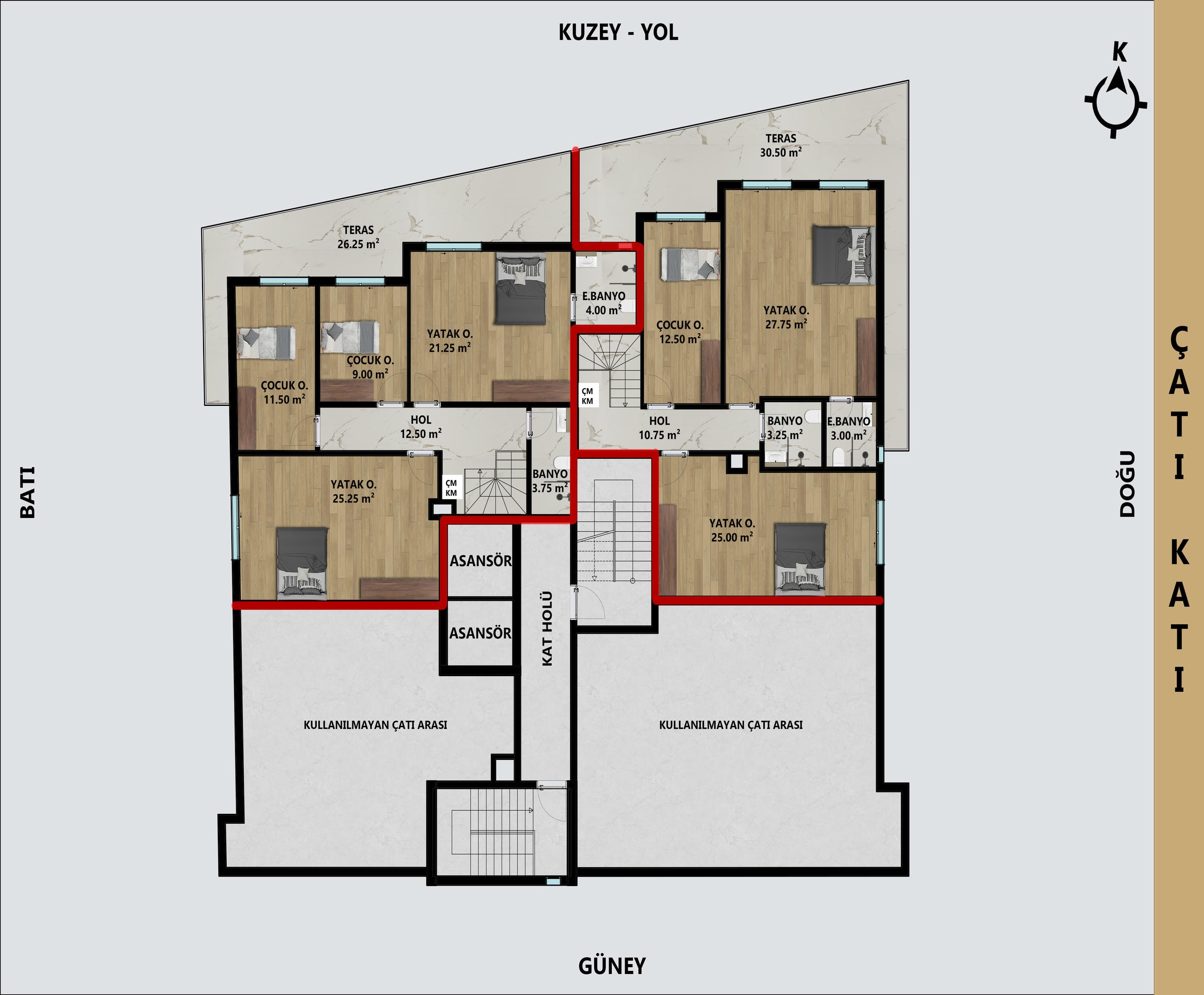 Apartments with installment plans from the developer in Antalya, Muratpaşa