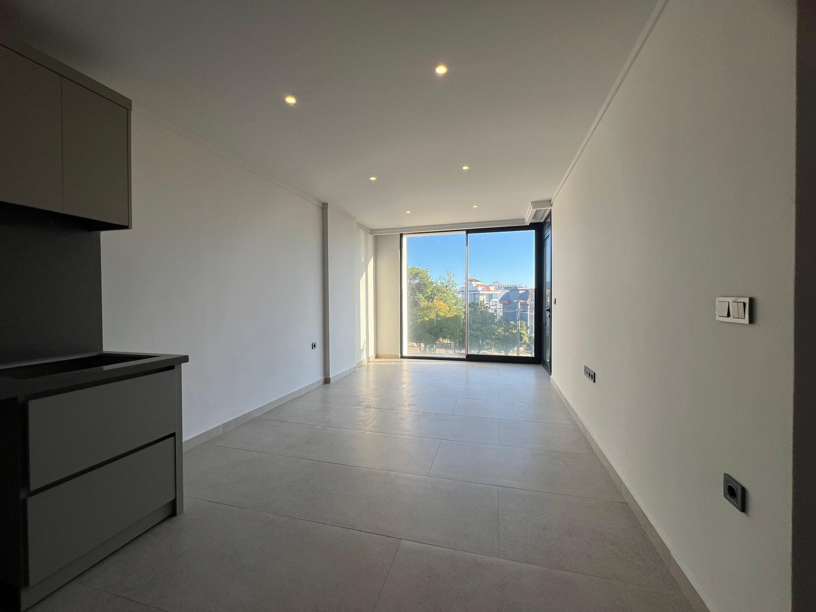 1+1 apartment with sea view in Alanya, Avsallar district