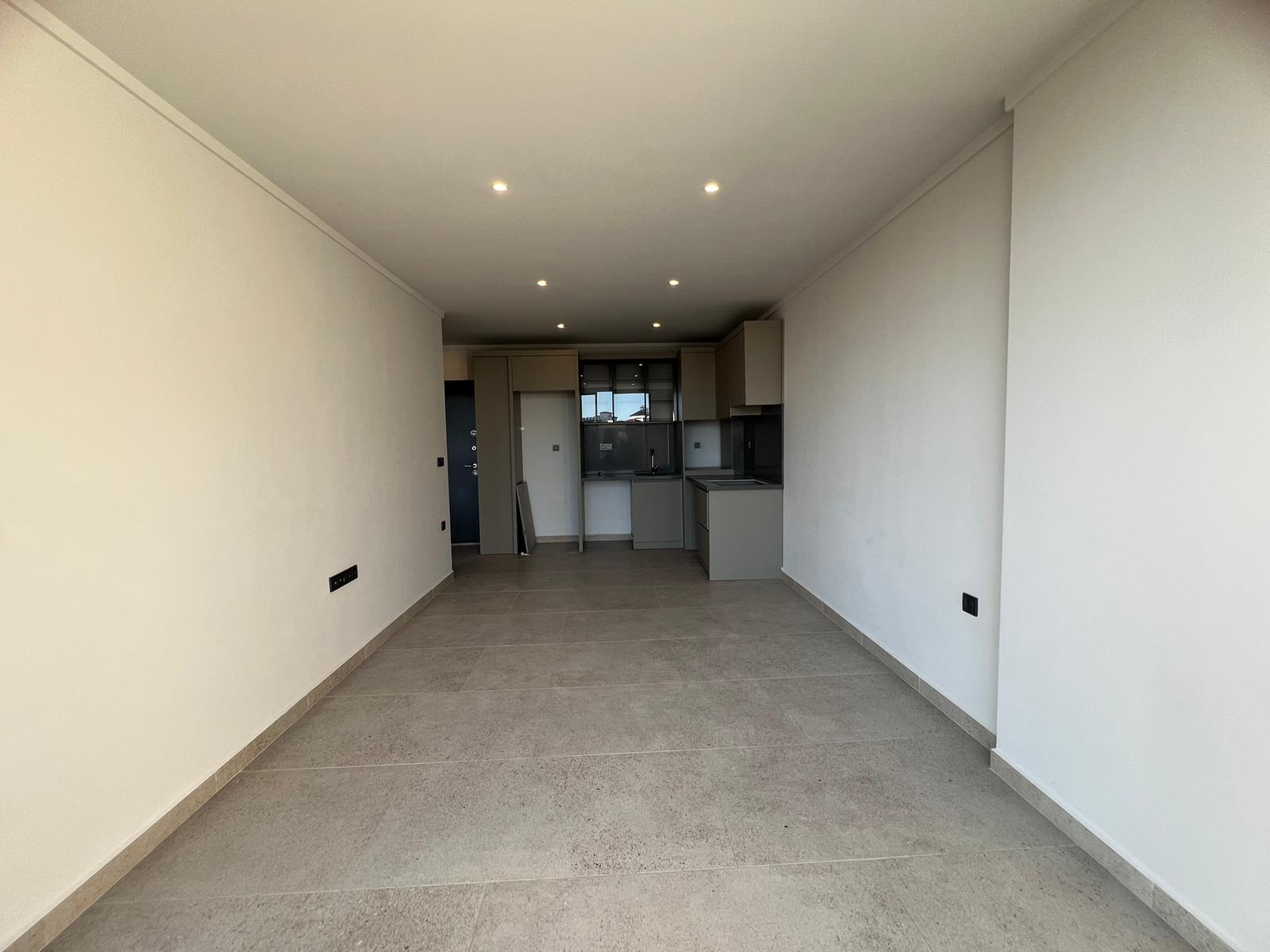 1+1 apartment with sea view in Alanya, Avsallar district