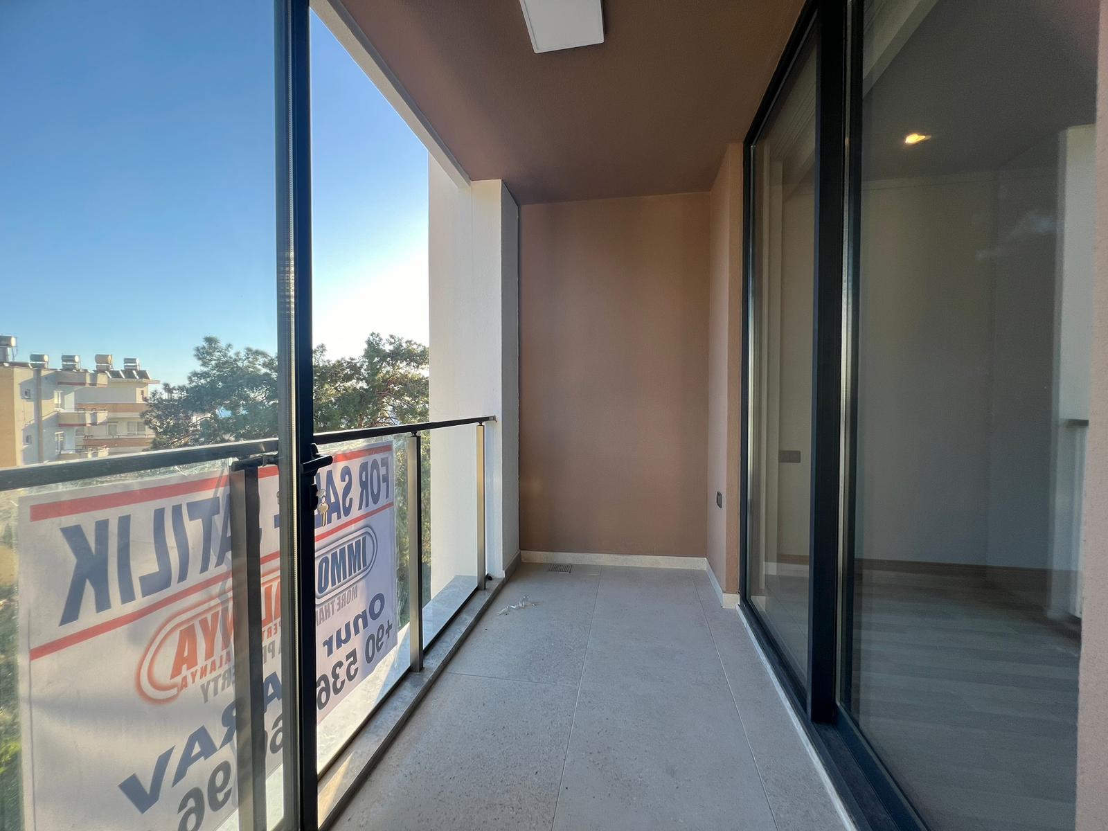 1+1 apartment with sea view in Alanya, Avsallar district