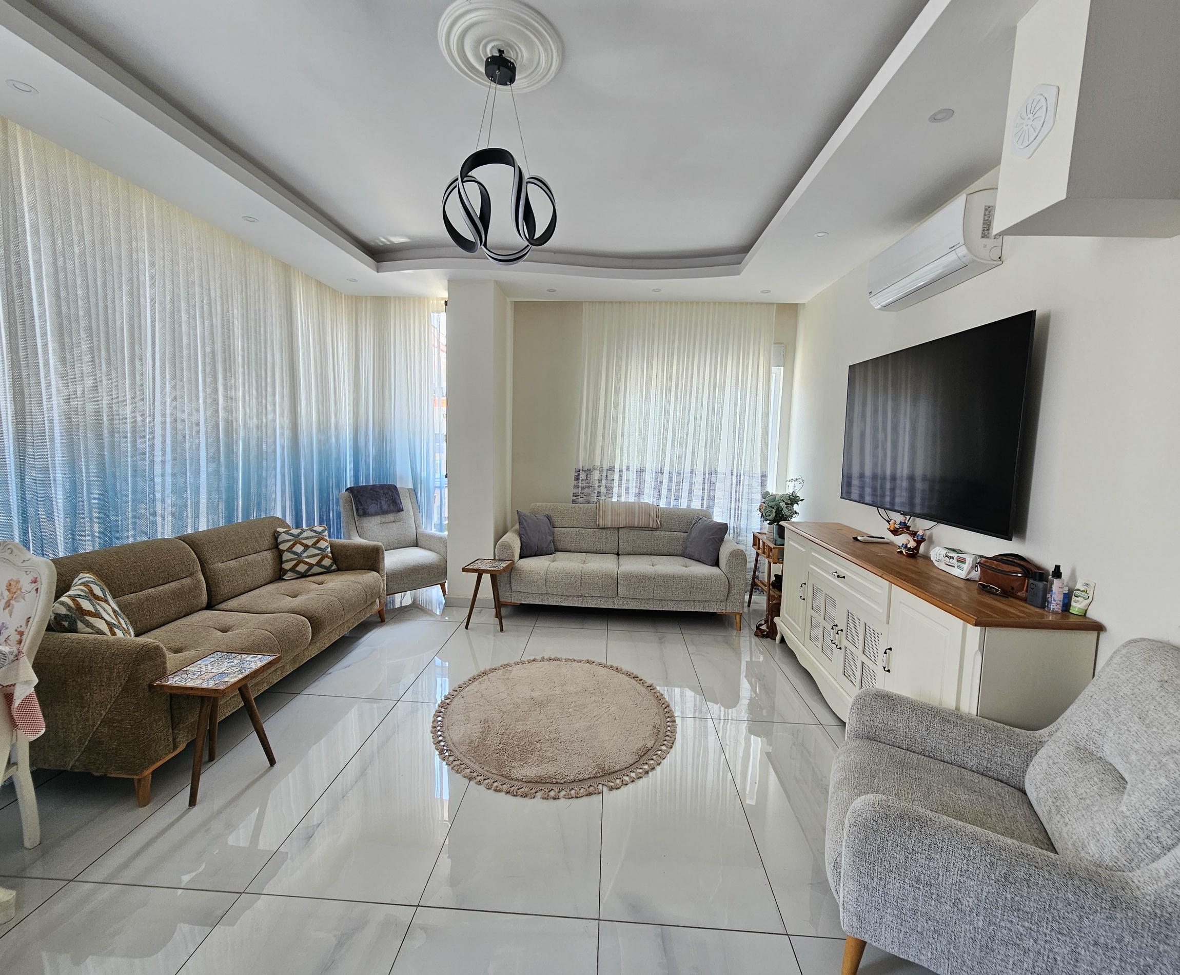3+1 Duplex in Alanya – a comfortable complex, Avsallar center
