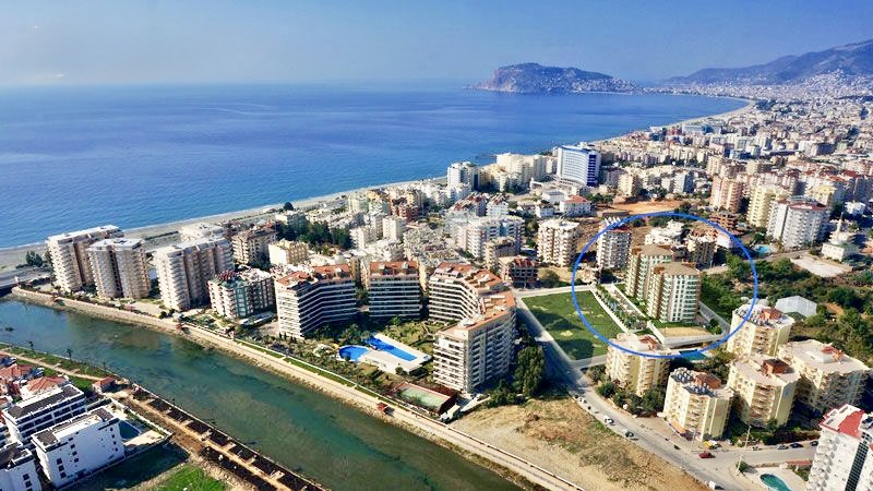 Квартира 1+1 в Тосмуре, 76 м2 с мебелью и видом на море - недвижимость под ВНЖ в Алании