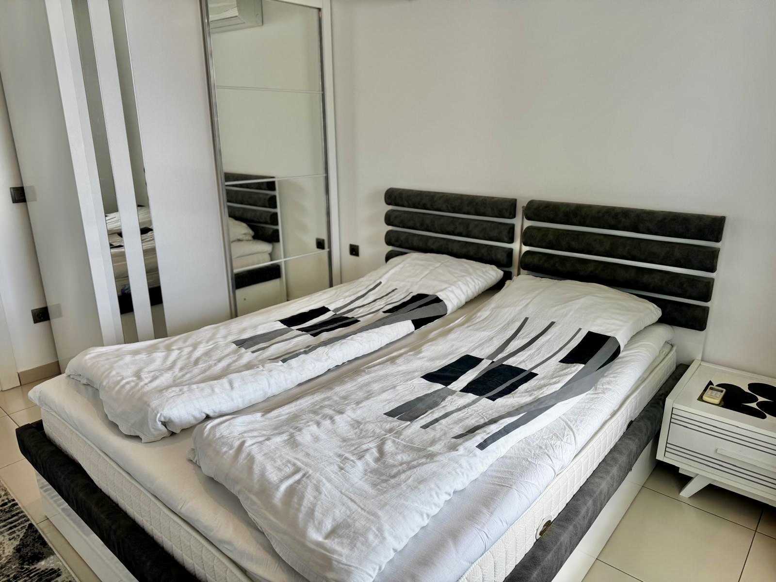 Квартира 1+1 в Тосмуре, 76 м2 с мебелью и видом на море - недвижимость под ВНЖ в Алании