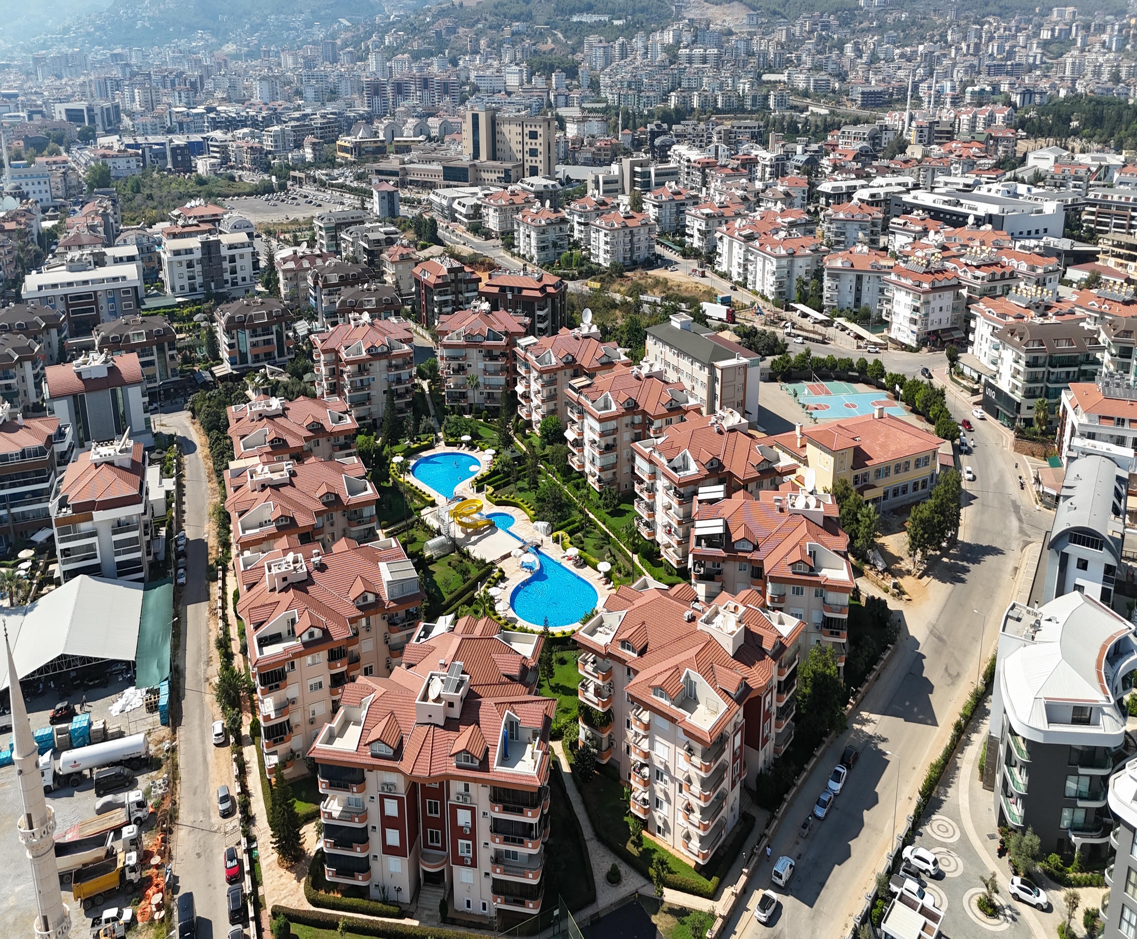 Квартира 2+1 в Алании - комплекс клубного формата, район Оба