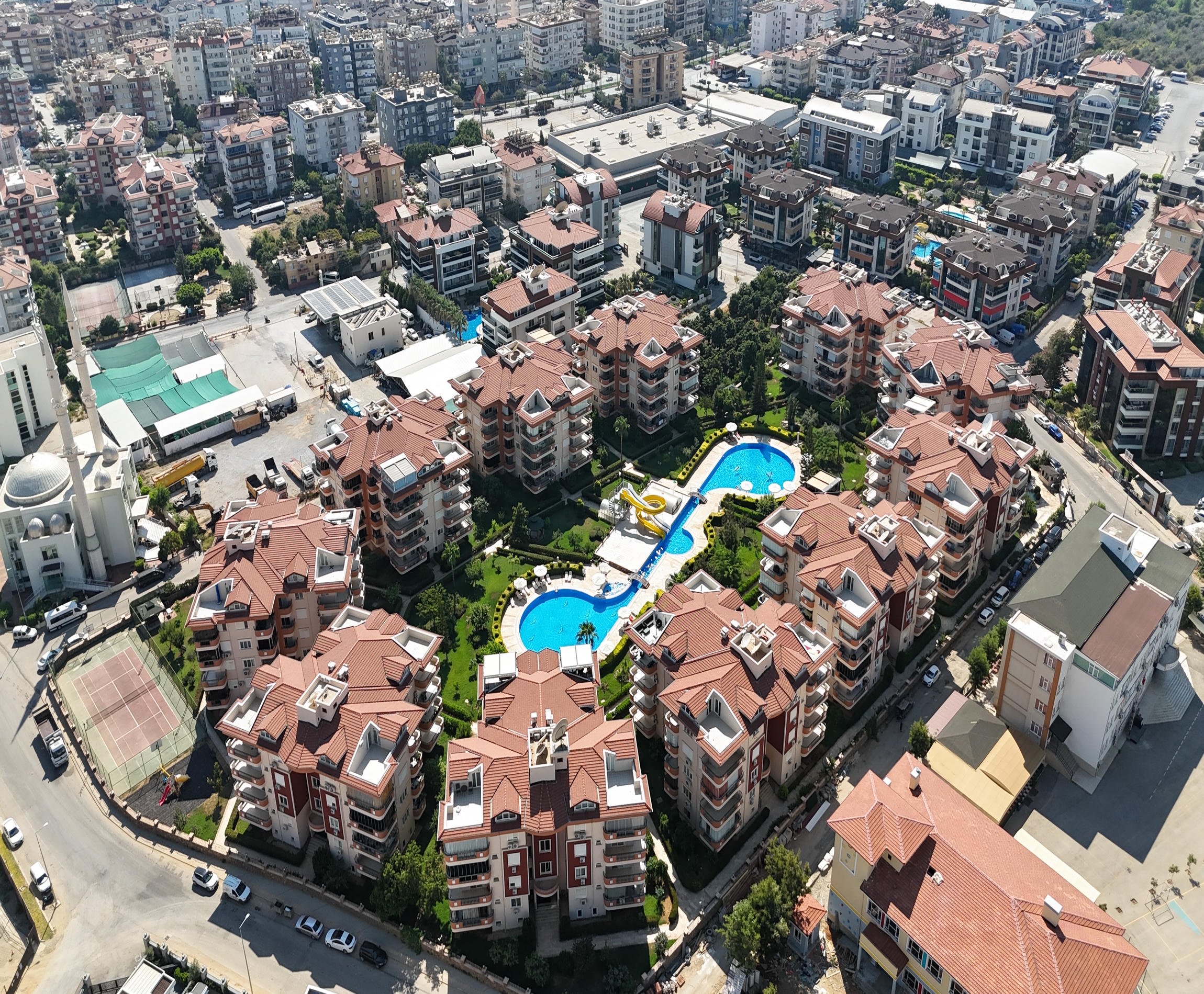 Квартира 2+1 в Алании - комплекс клубного формата, район Оба