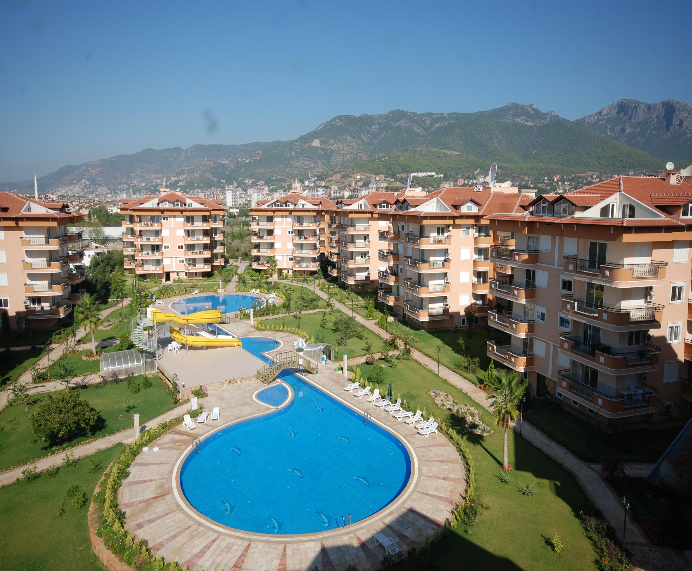 Квартира 2+1 в Алании - комплекс клубного формата, район Оба