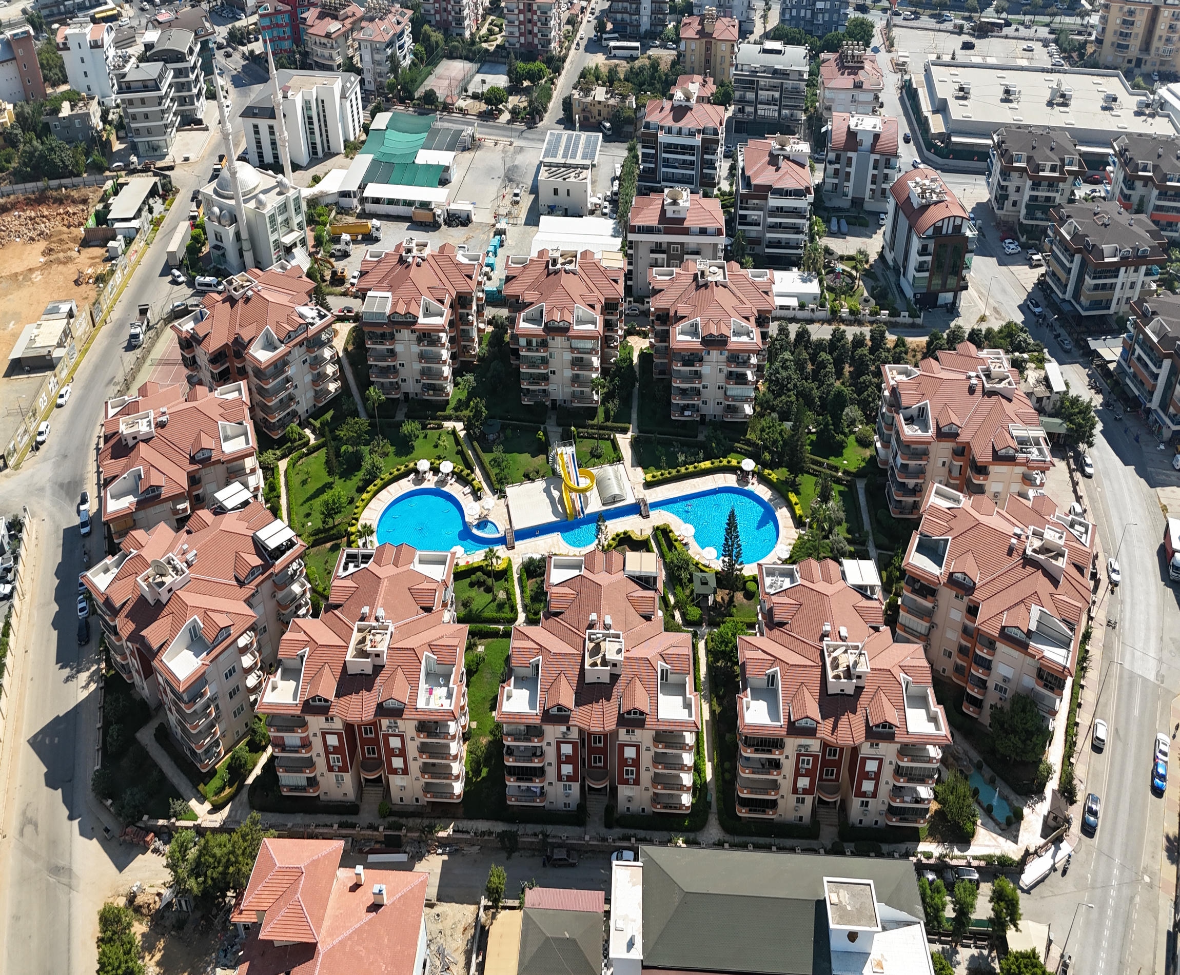 Квартира 2+1 в Алании - комплекс клубного формата, район Оба