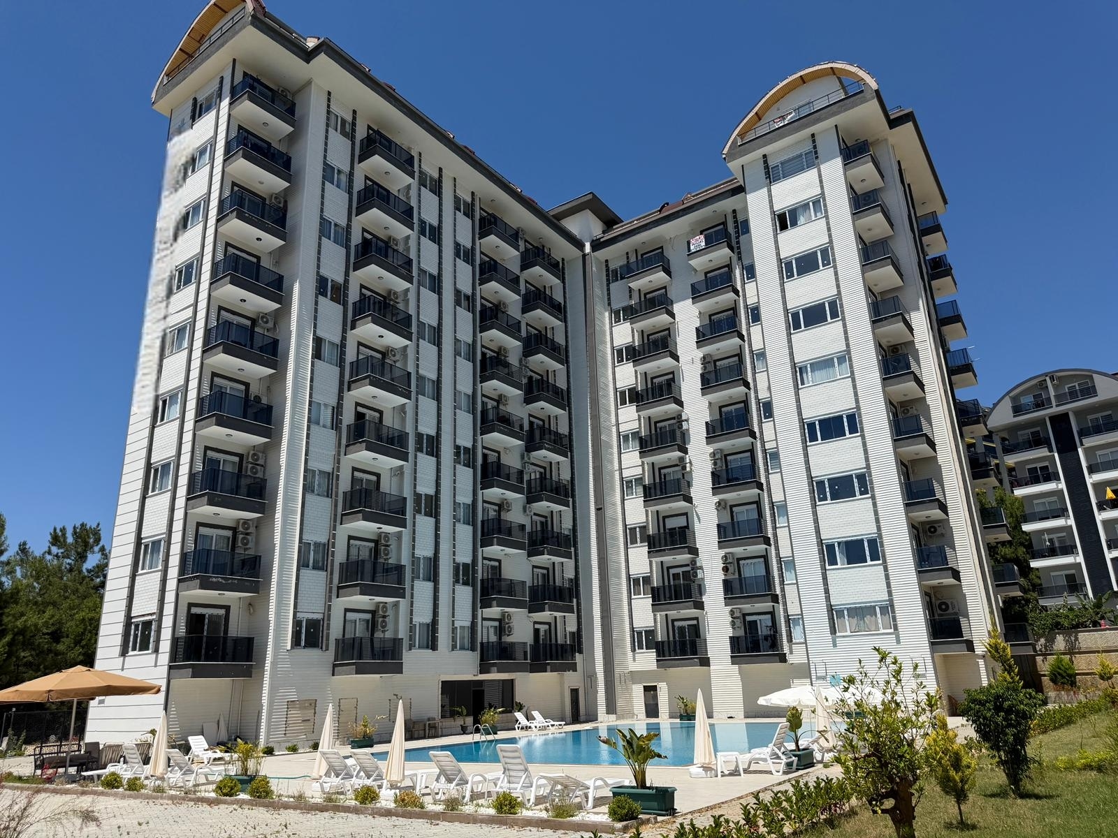 Квартира 1+1 в Алании, район Авсаллар - чистовая отделка, современный комплекс