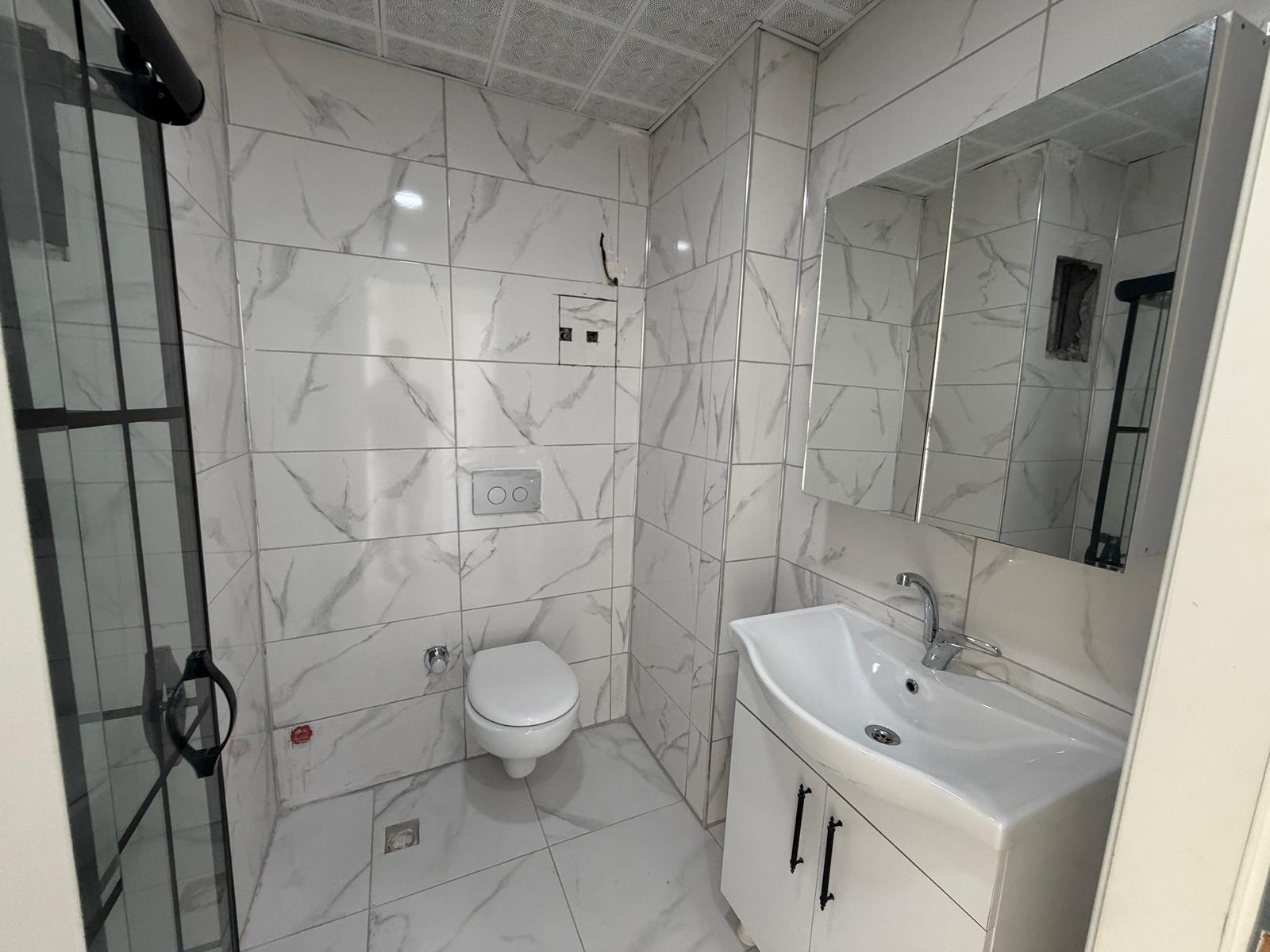 Квартира 1+1 в Алании, район Авсаллар - чистовая отделка, современный комплекс