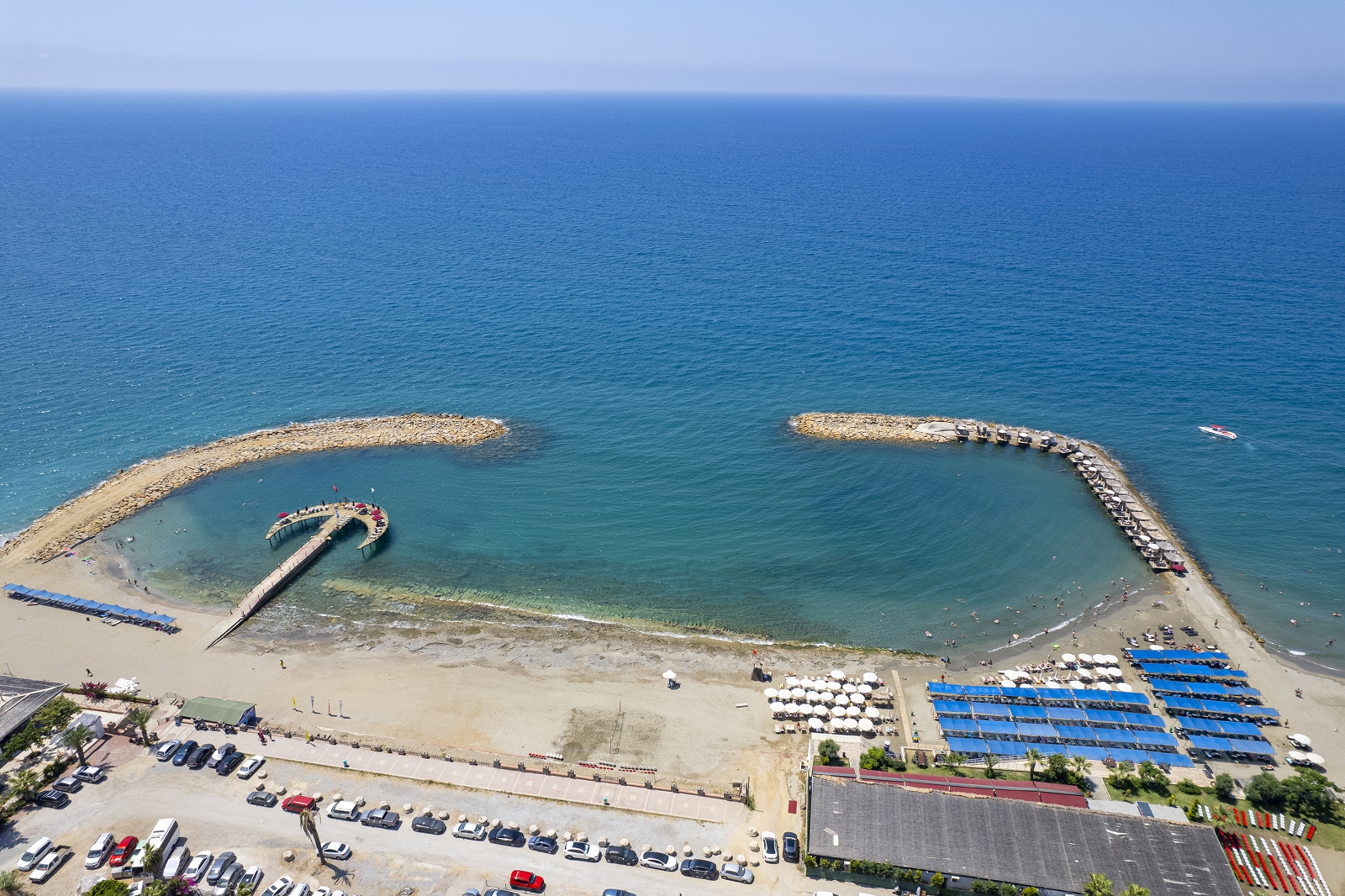 Квартира 2+1 с видом на море в районе Конаклы – недвижимость под ВНЖ в Алании
