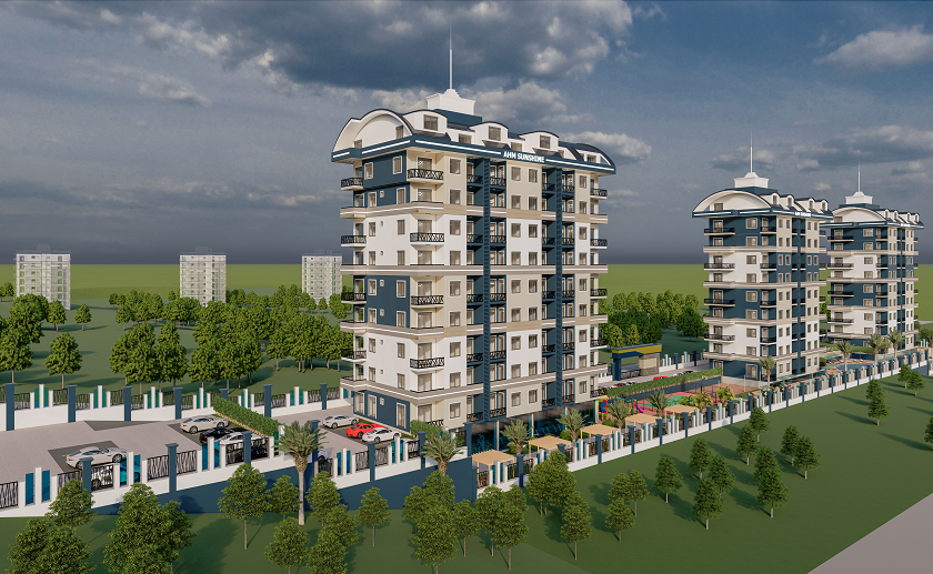 Квартира 1+1 в Алании - мебель, комплекс отельного формата, район Паяллар