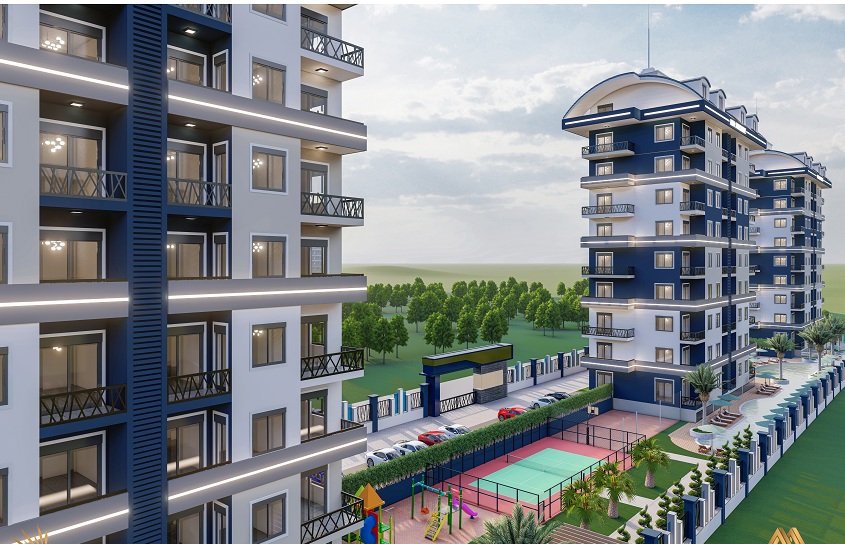 Квартира 1+1 в Алании - мебель, комплекс отельного формата, район Паяллар