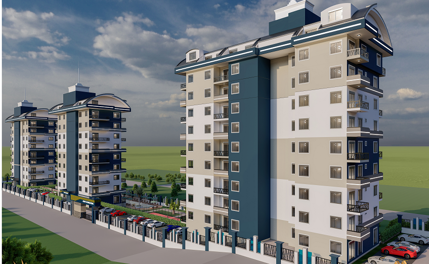 Квартира 1+1 в Алании - мебель, комплекс отельного формата, район Паяллар