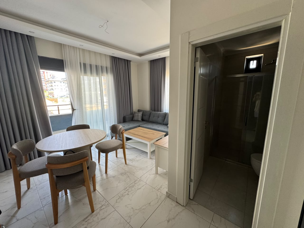 Квартира 1+1 в Алании - мебель, комплекс отельного формата, район Паяллар