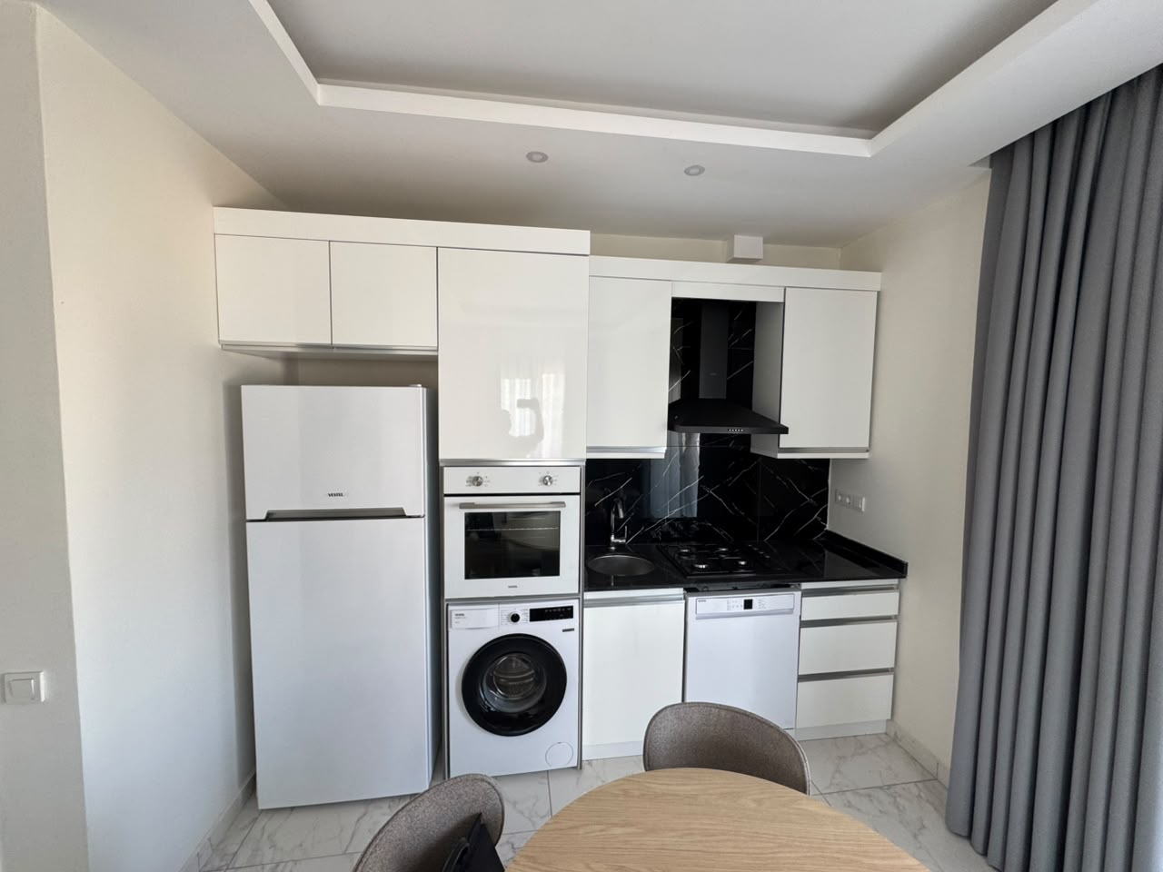 Квартира 1+1 в Алании - мебель, комплекс отельного формата, район Паяллар
