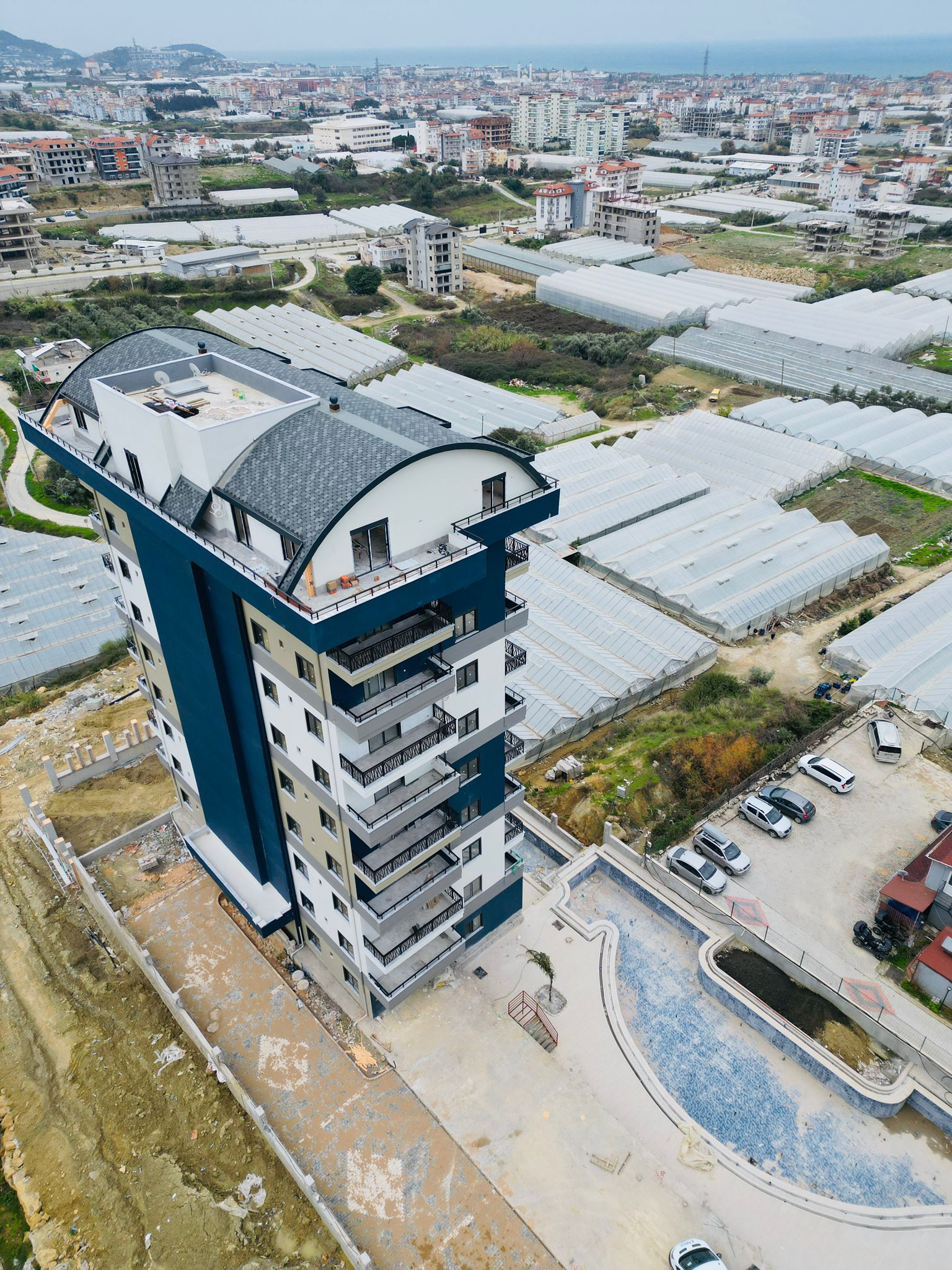 Квартира 1+1 в Алании - мебель, комплекс отельного формата, район Паяллар