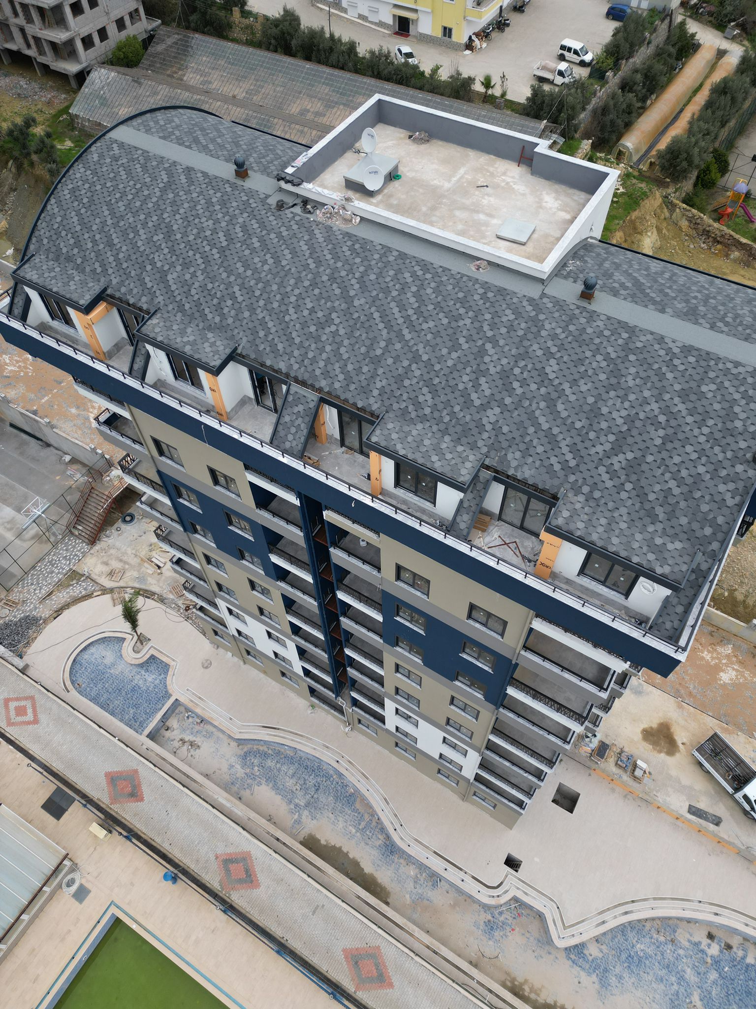 Квартира 1+1 в Алании - мебель, комплекс отельного формата, район Паяллар