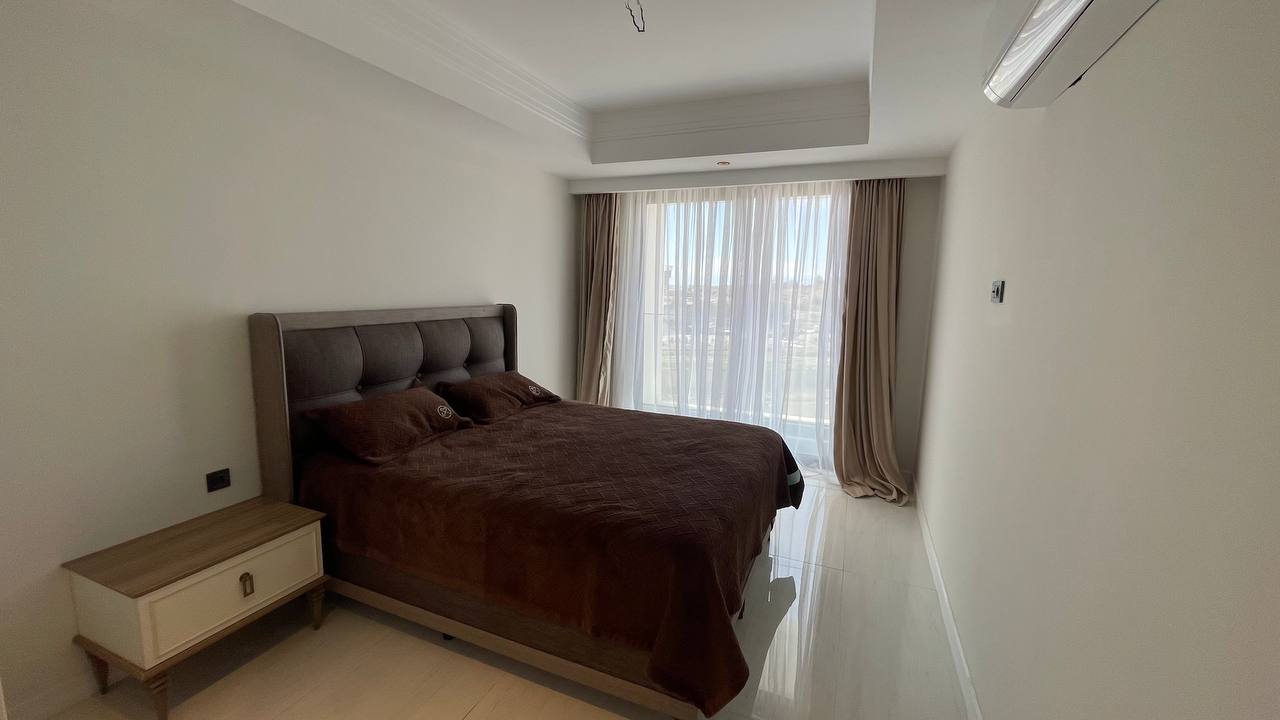 Квартира в Алании, район Тюрклер - 1+1 85 м2 с мебелью в премиальном resort-комплексе