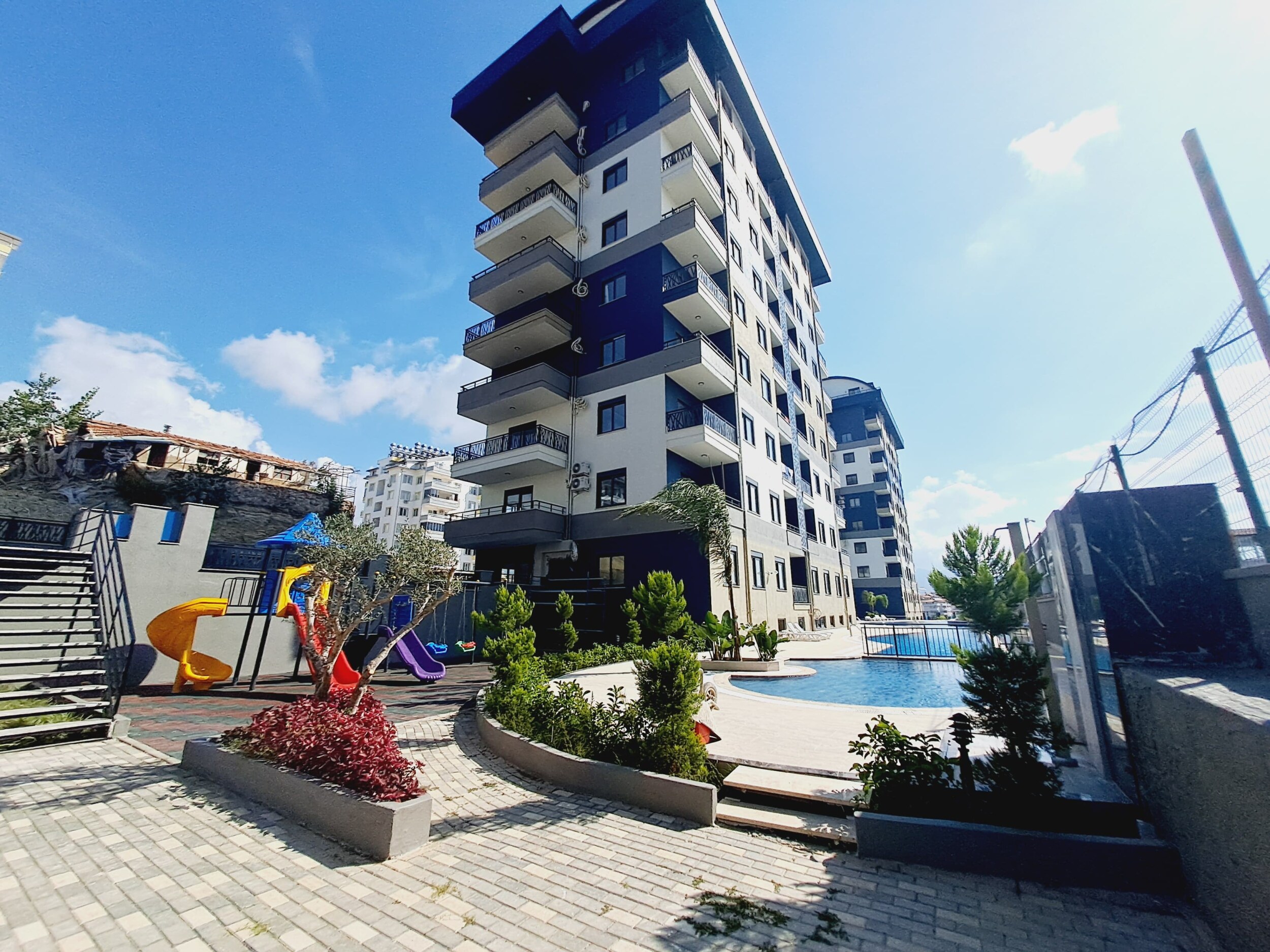 1+1 apartment in Alanya, Payallar district – furnished, sea view, great price