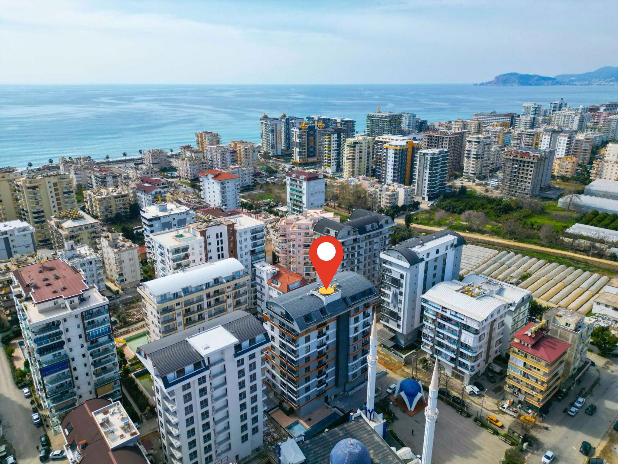 Меблированная квартира 1+1 в Алании, Махмутлар - 57 м² по доступной цене