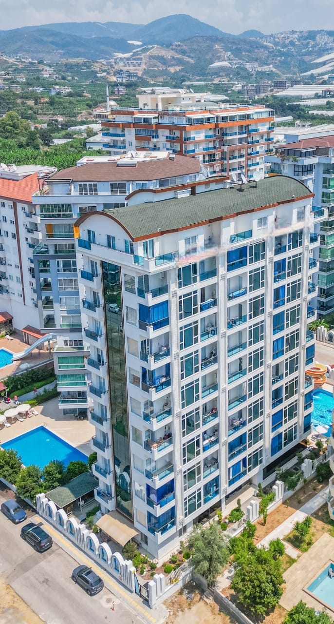 Apartment for rent in Mahmutlar – two-room furnished, 550 m to beach No. 24